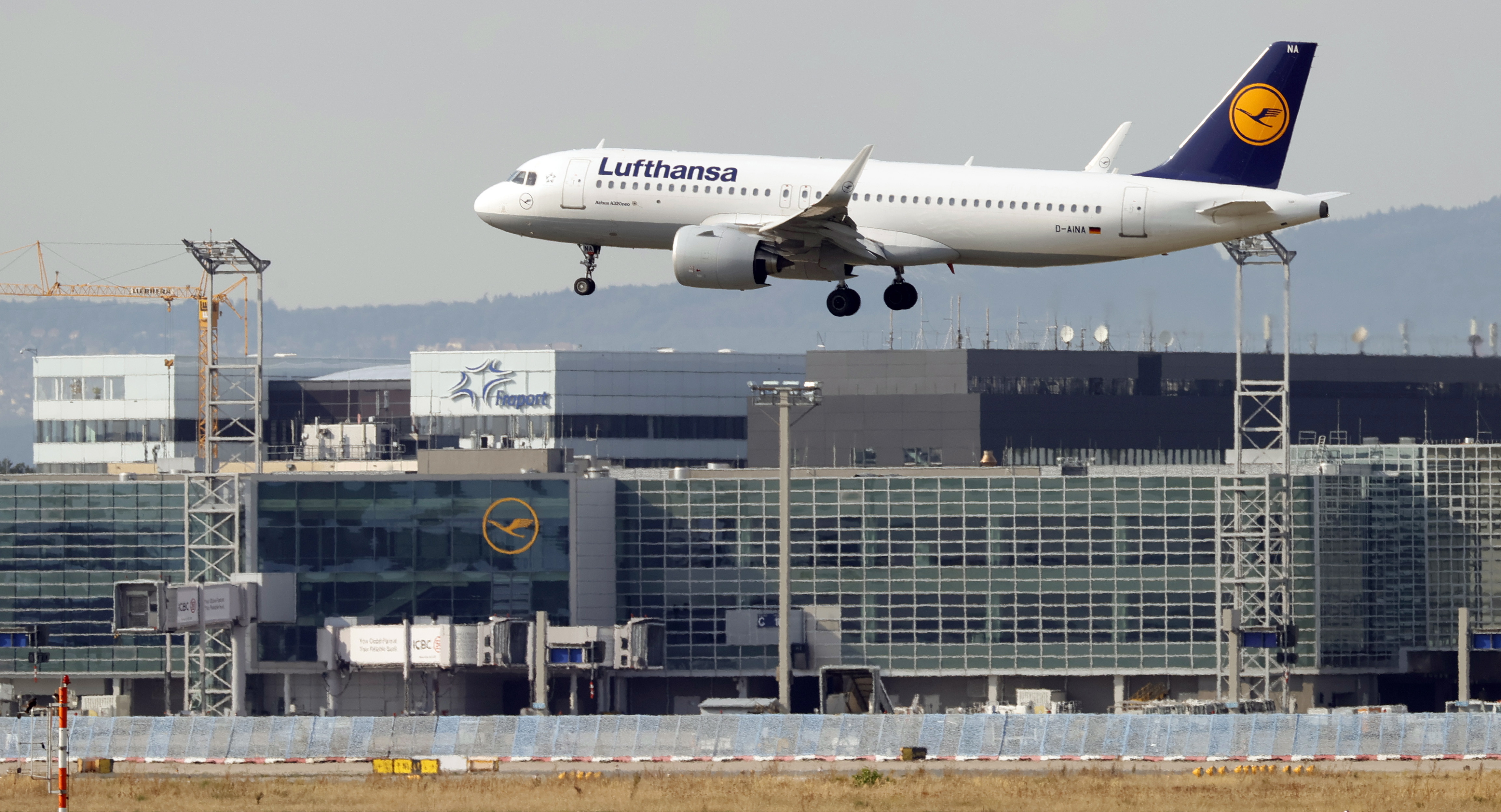 Avión de la aerolínea alemana Lufthansa 
