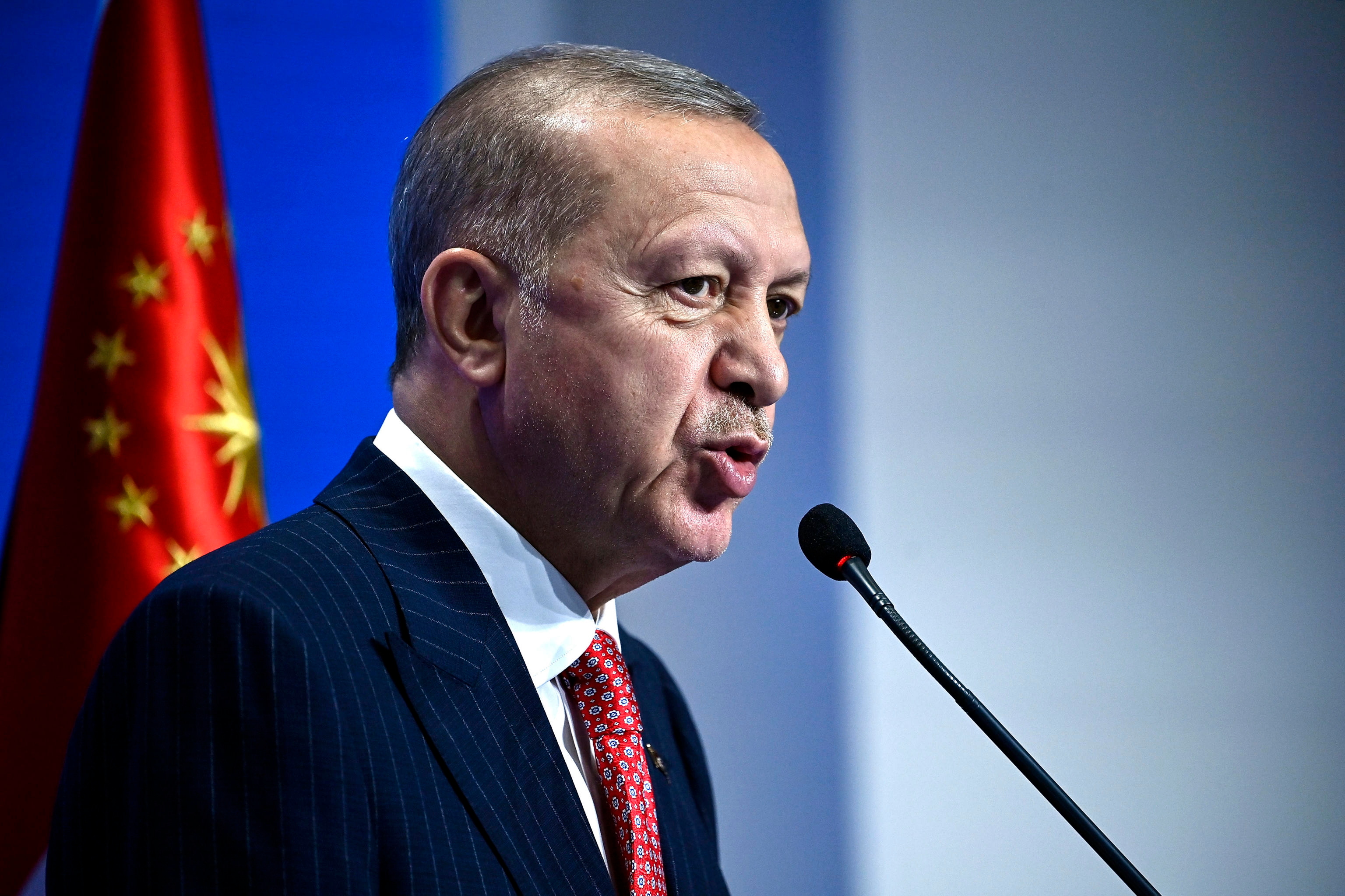 Presidente turco Recep Tayyip Erdogan. Archivo