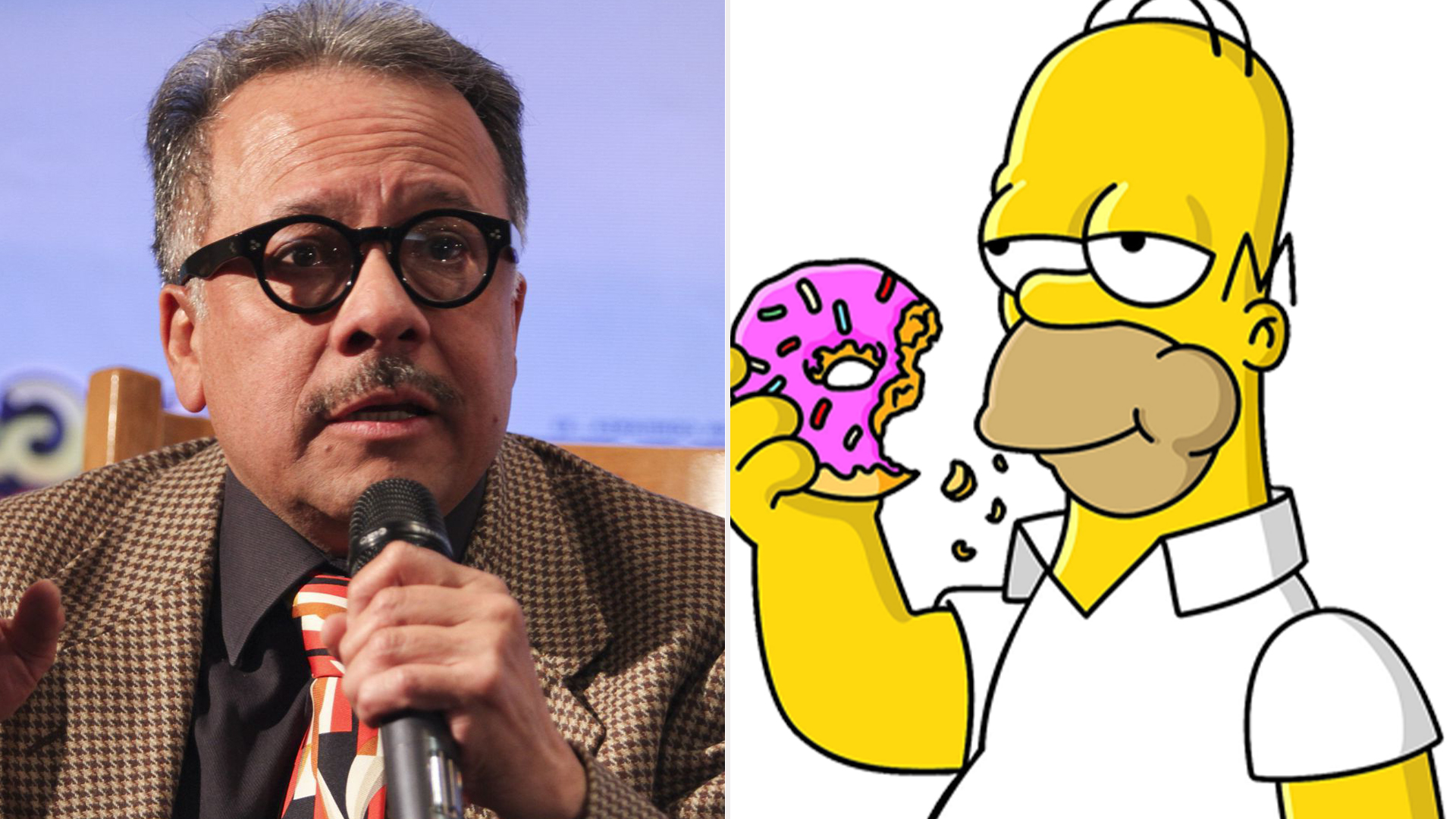 Después de 16 años, Humberto Vélez regresa para interpretar a Homero Simpson (Fotos: Cuartoscuro // Matt Groening)