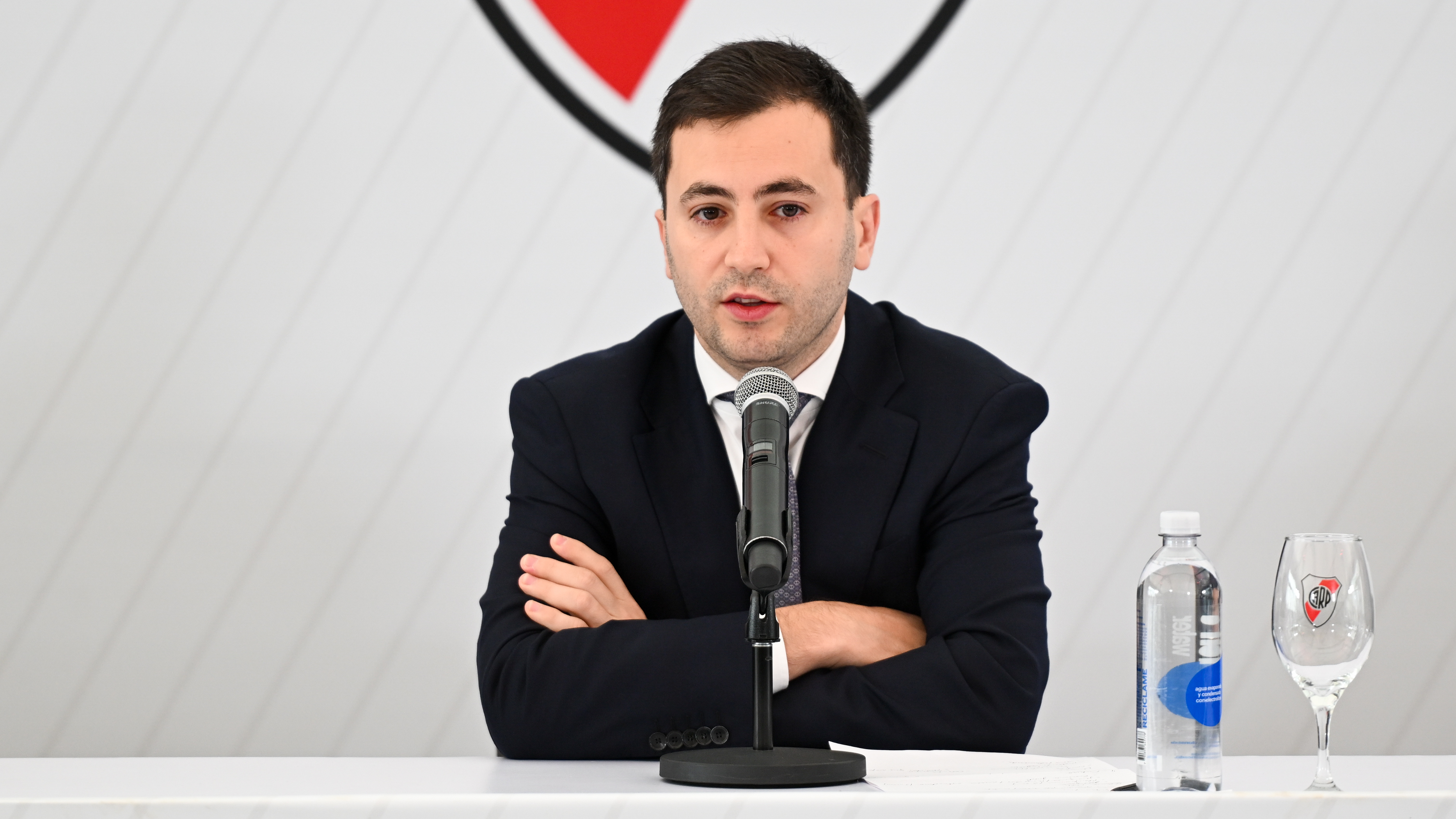 El presidente de River Plate Stefano Di Carlo dio detalles sobre la salida de las figuras apartadas: los 6 casos que restan definir