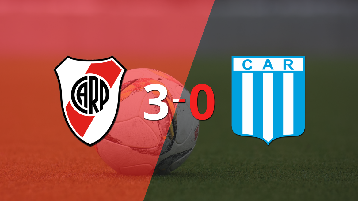 River Plate se impuso ante Racing (Cba) y clasifica a Dieciseisavos