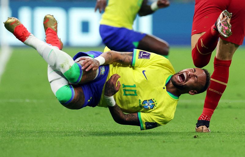 Neymar se perdió dos partidos del Mundial de Qatar (Reuters)