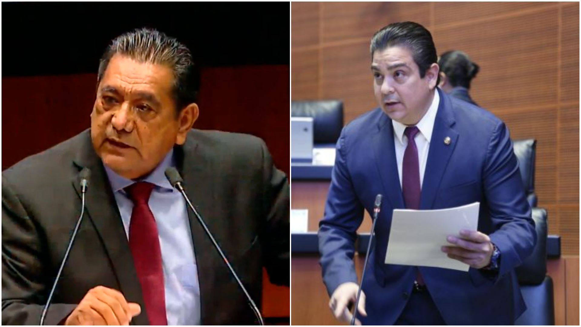 Hermano de Cabeza de Vaca y Félix Salgado se enfrentaron en el Senado por violencia en Tamaulipas
