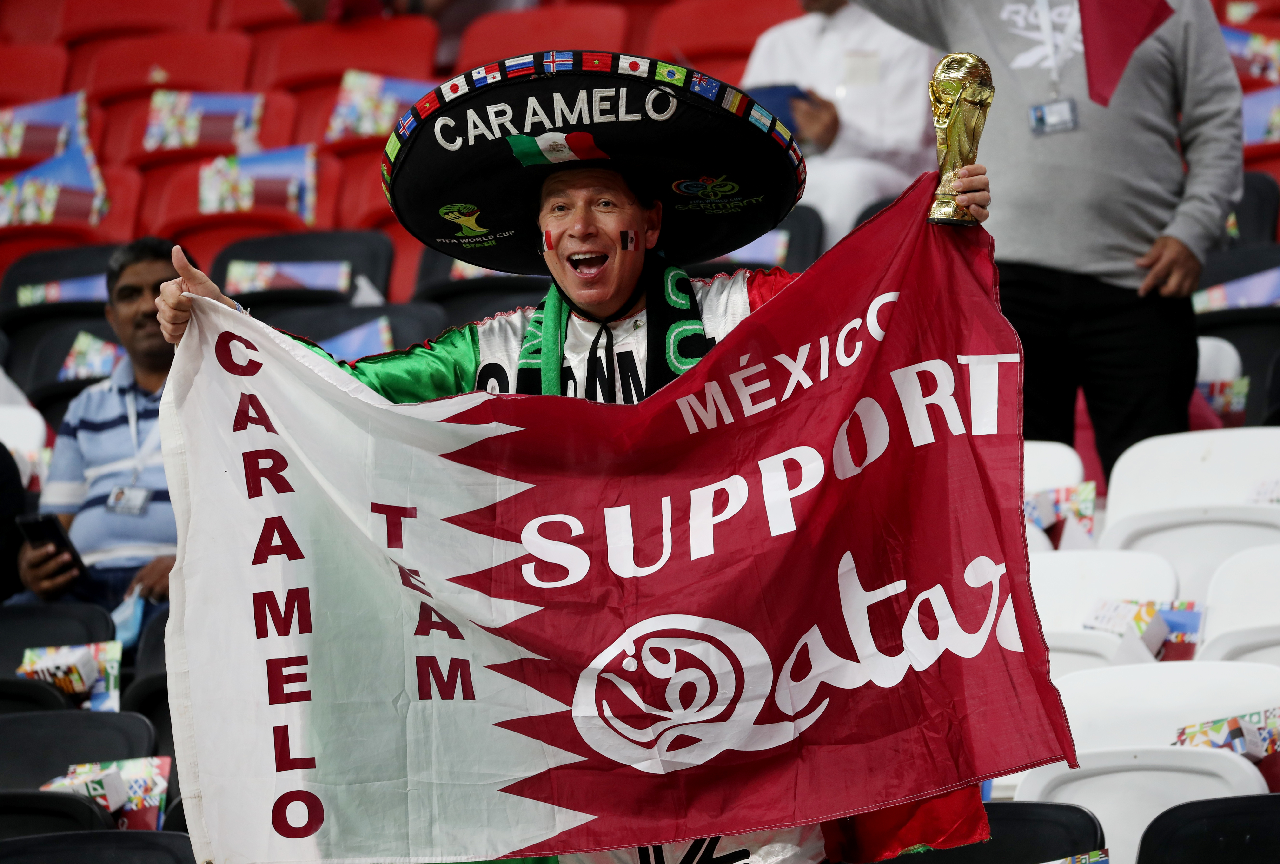 Qatar 2022 will be the eighth consecutive World Cup for the Mexicans.  In all, they stayed in the round of 16 (Photo: Reuters)