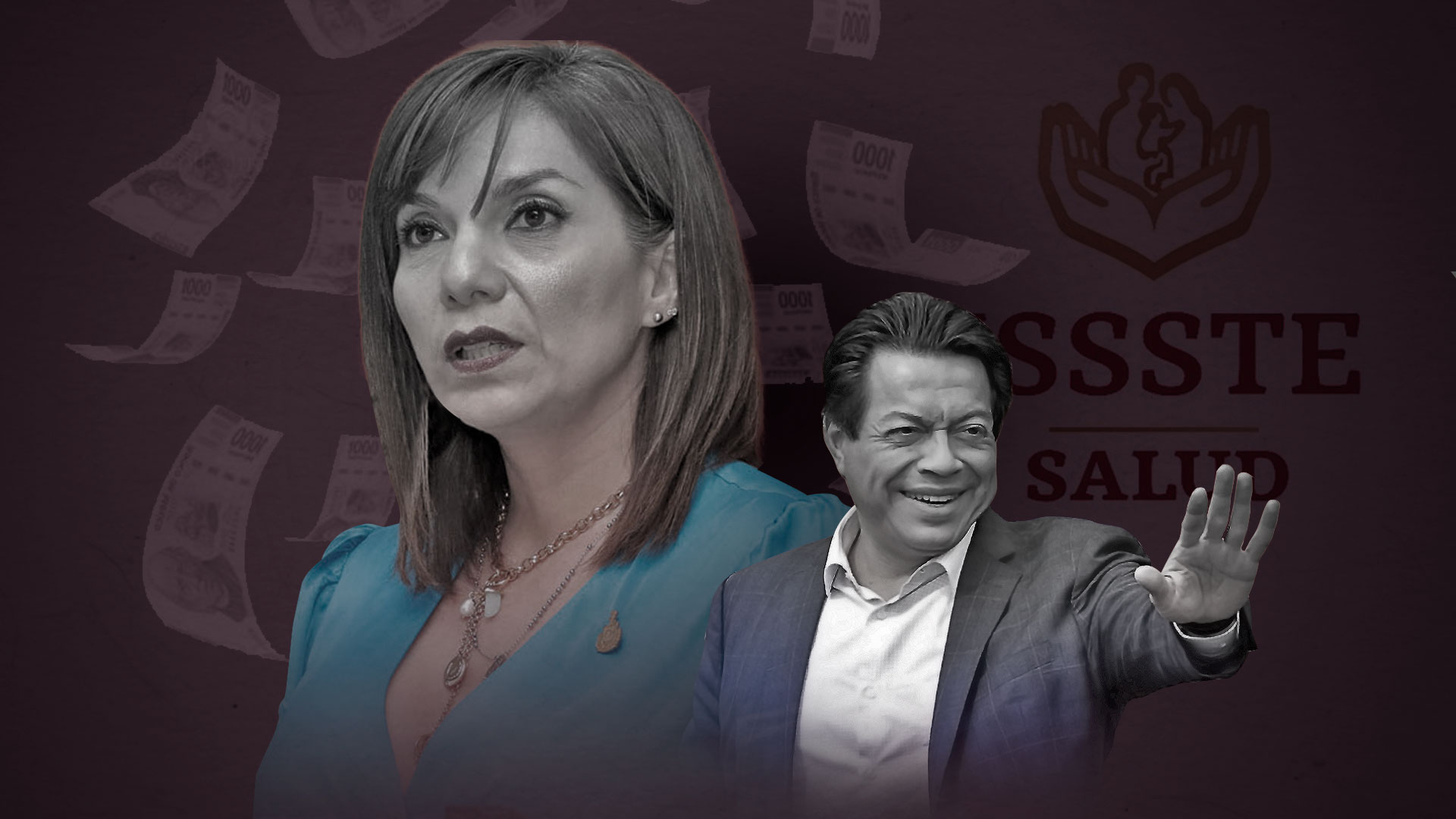 Leticia Delgado Carrillo, Mario Delgado's sister, is one of the members of the ISSSTE Surveillance Commission who receives a six-figure gross salary.  (Image: Jovani Pérez/Infobae Mexico)