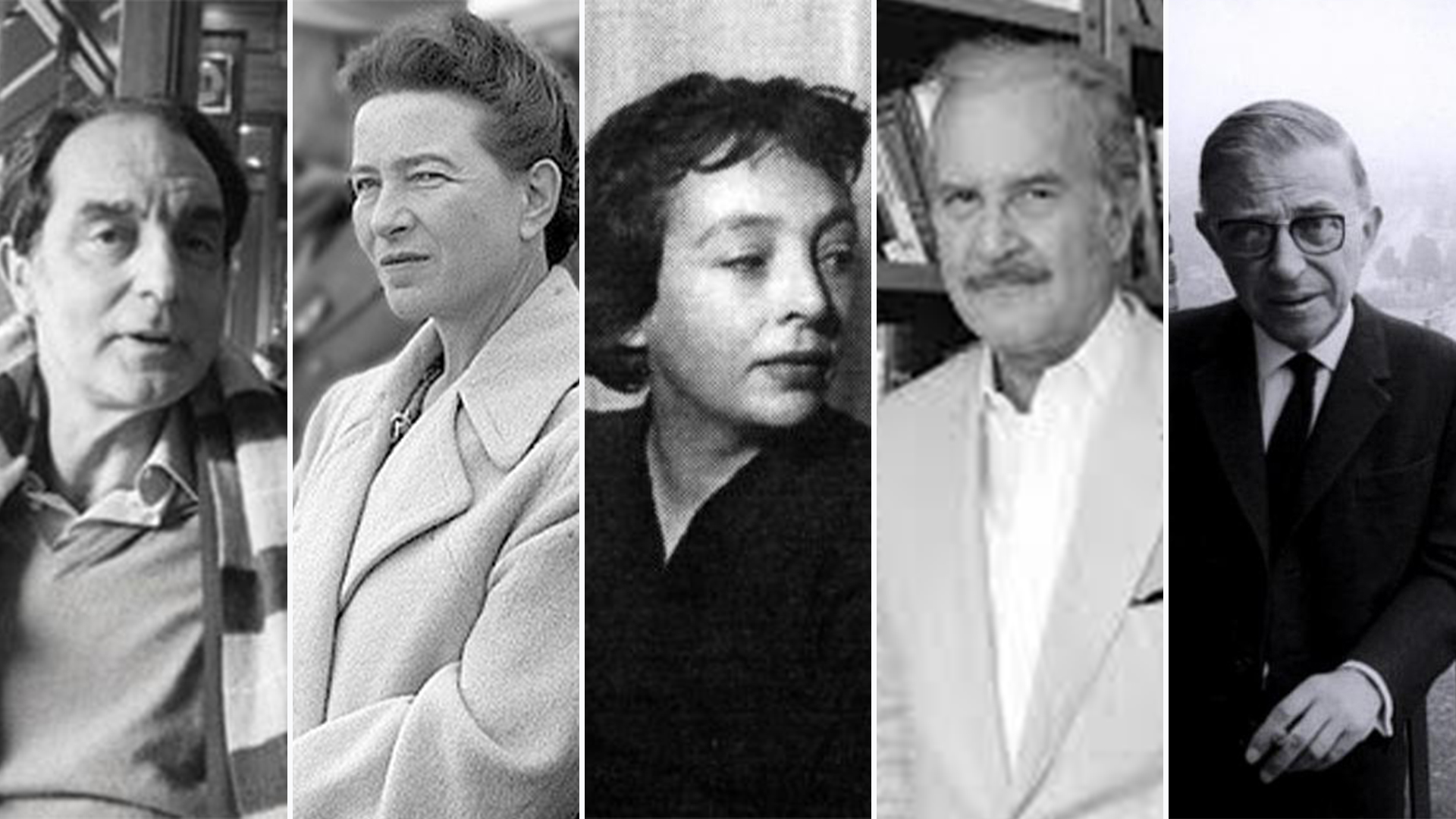 Italo Calvino, Simone de Beauvoir, Marguerite Duras, Carlos Fuentes, Jean Paul Sartre: algunos de los intelectuales que se distanciaron de la Revolución Cubana por el caso Padilla