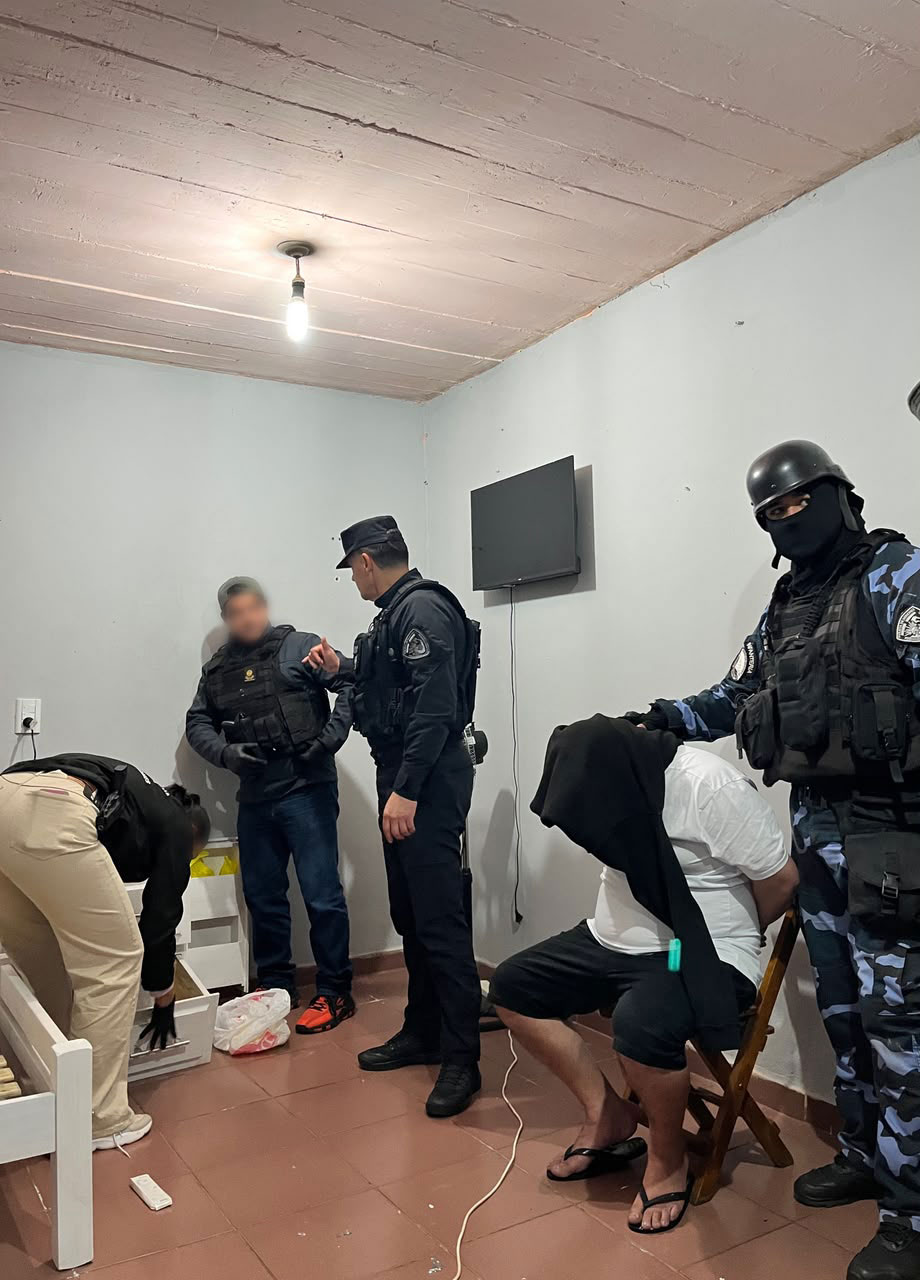 Cayó "El Gordo", el líder de una banda criminal dedicada al tráfico de cocaína en Misiones