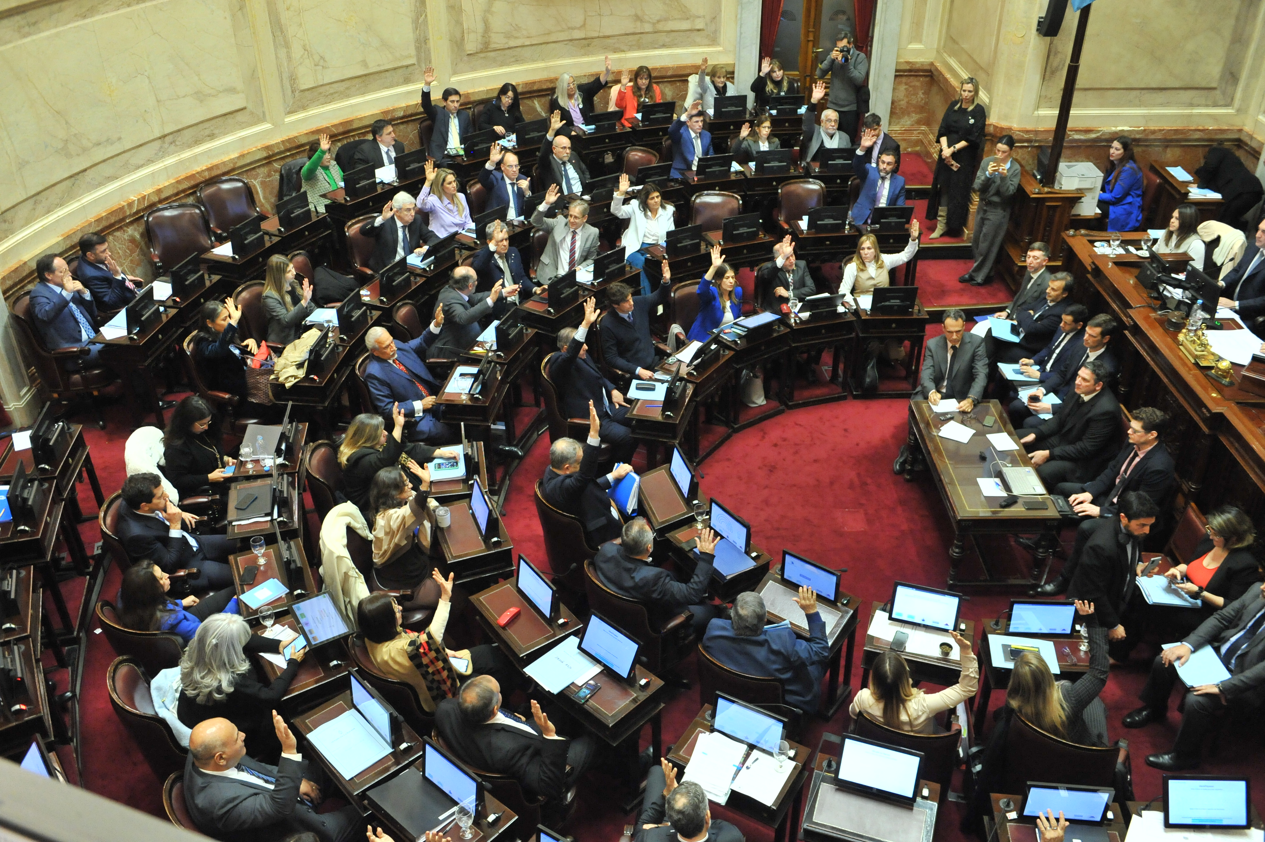 El Senado buscará dictaminar hoy la suspensión de las PASO y las leyes de reincidencia y juicio en ausencia