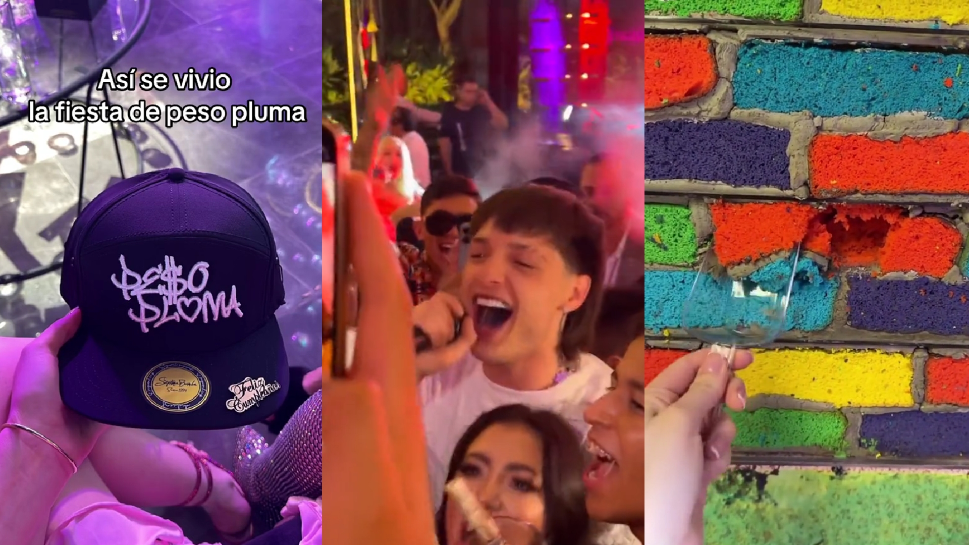 Fiesta de cumpleaños de Peso Pluma (tiktok/misabriones)