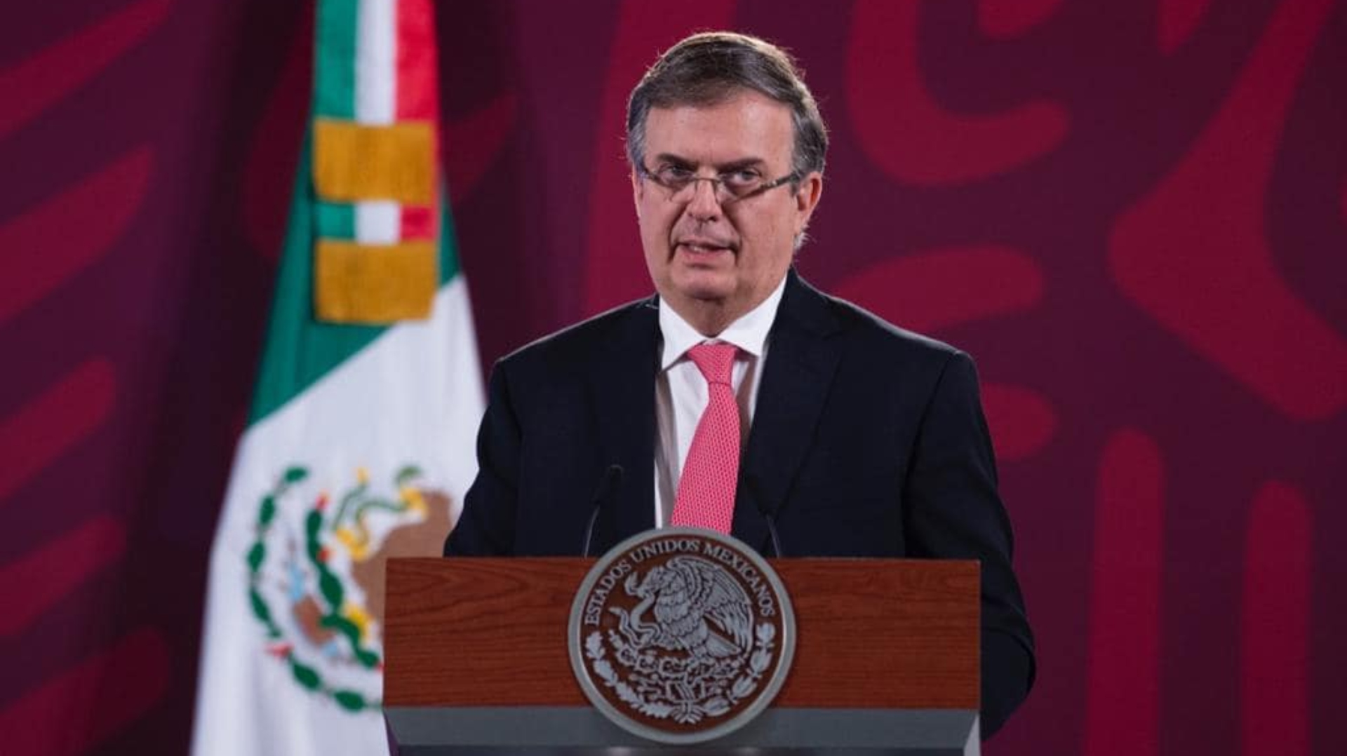 The Mexican foreign minister assured that Mexico does not intend to increase the conflict with the US. (Photo: Facebook/Marcelo Ebrard)