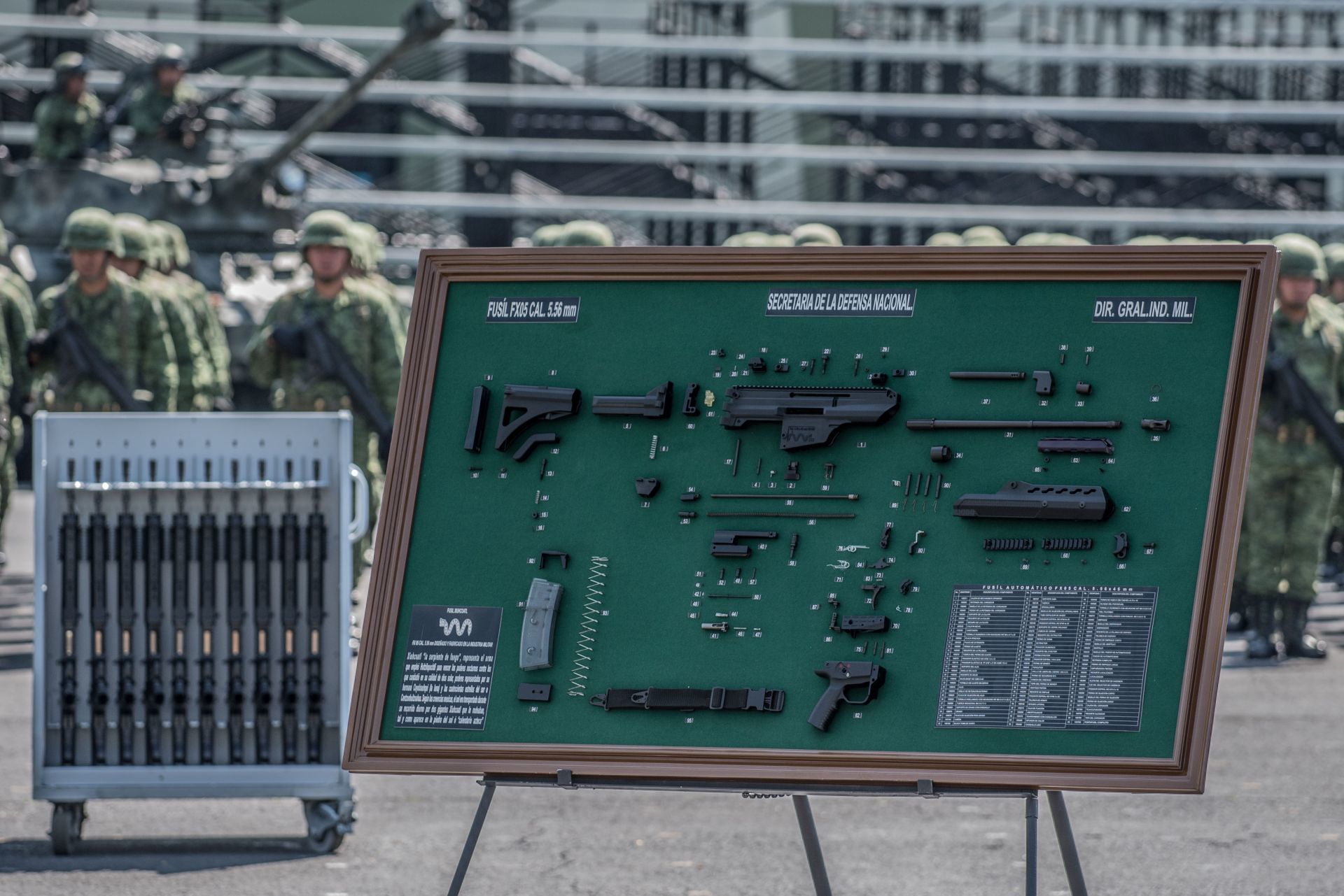 El FX-05 se integró al arsenal de la Sedena en 2006. (MARIO JASSO /CUARTOSCURO)