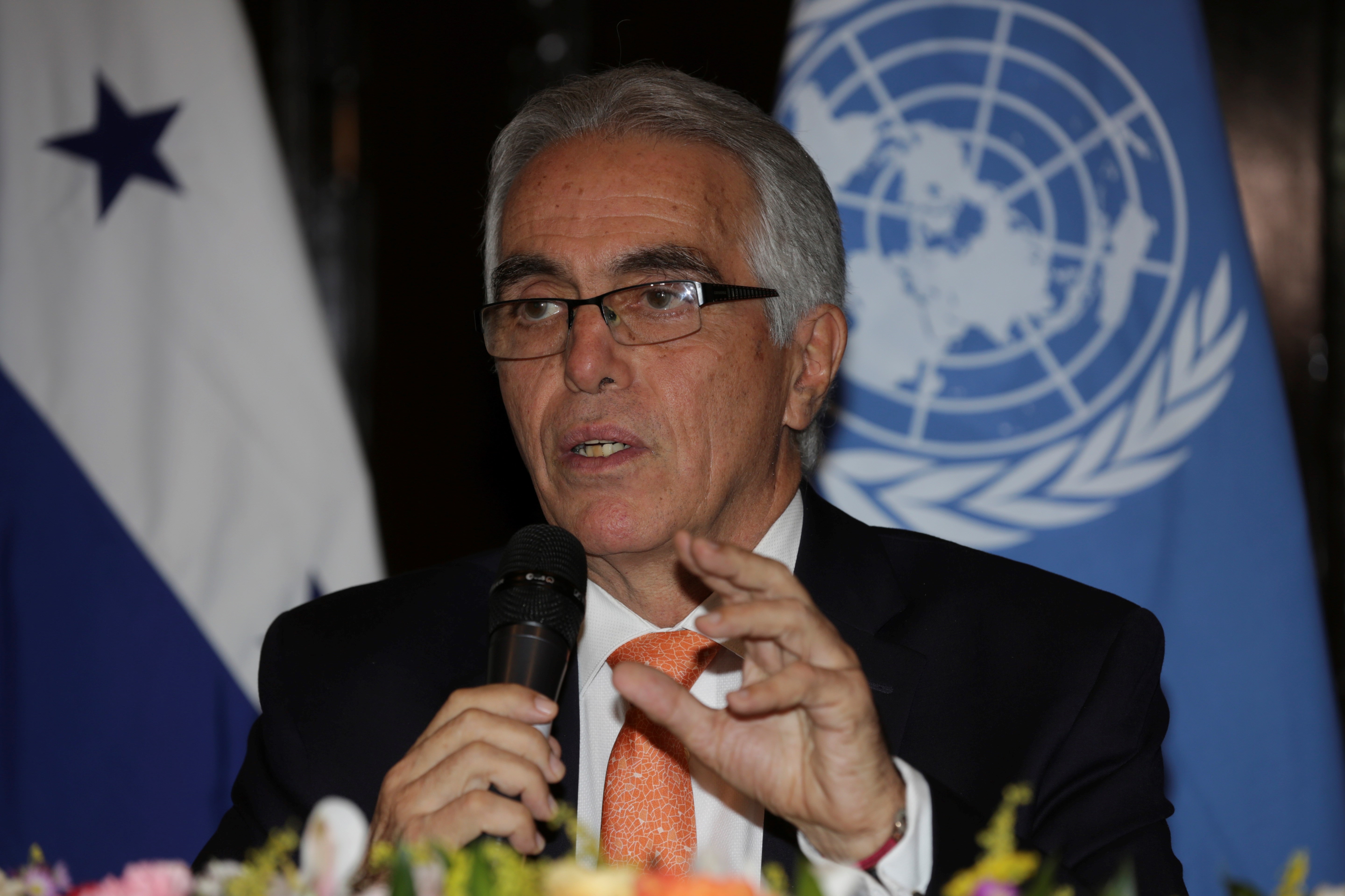 En la imagen, el relator de las Naciones Unidas, Diego Garc&#237;a-Say&#225;n. EFE/Gustavo Amador/Archivo
