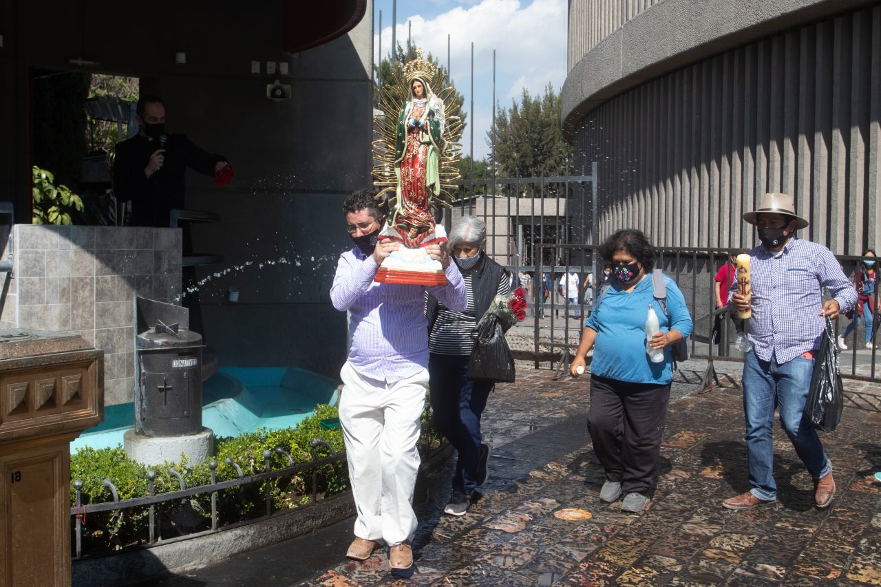 Basílica de Guadalupe. Ciudad de México, 6 de diciembre de 2020.