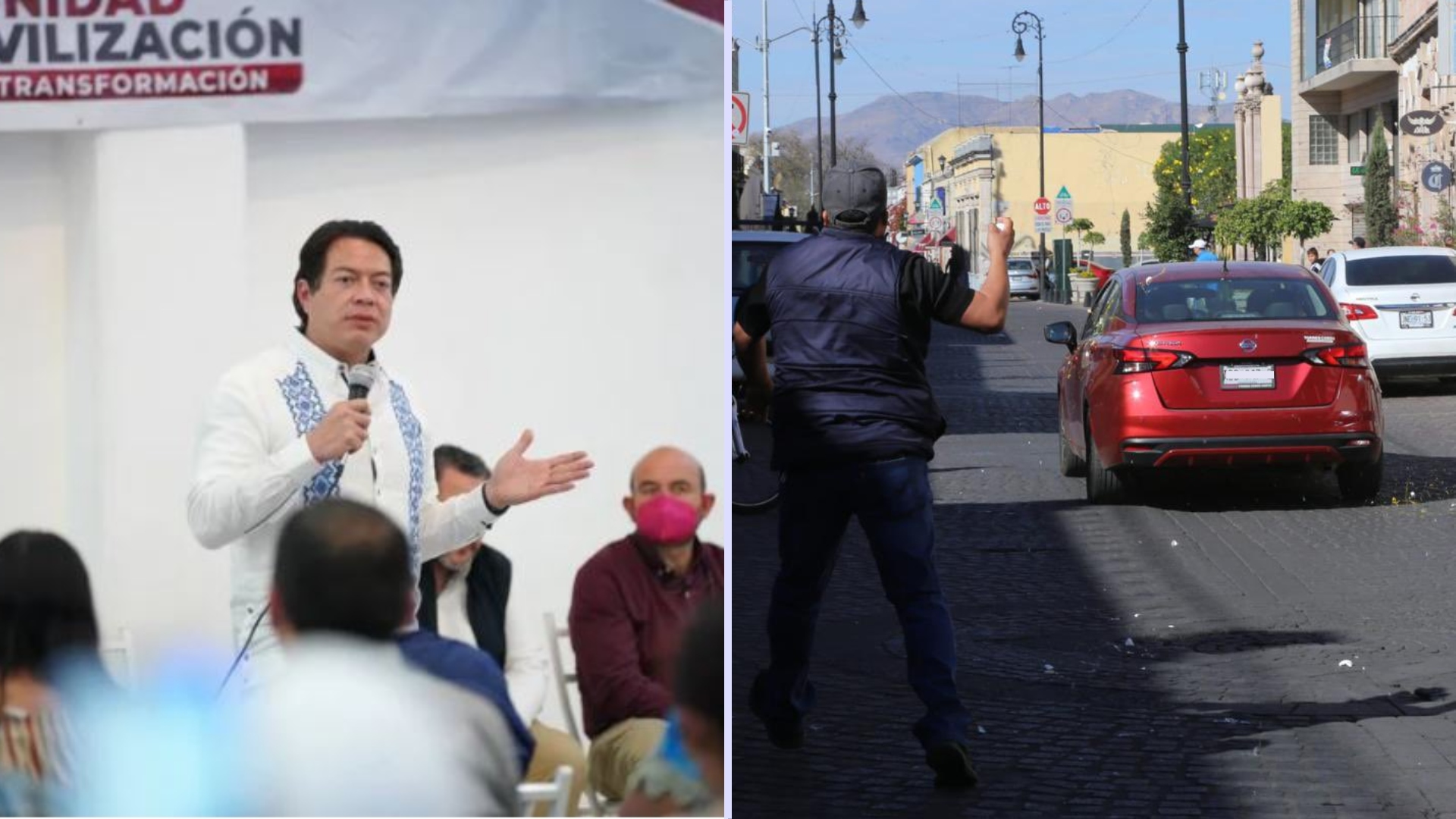 Militantes de Morena expulsaron a Mario Delgado de Aguascalientes con  abucheos y “huevazos” - Infobae