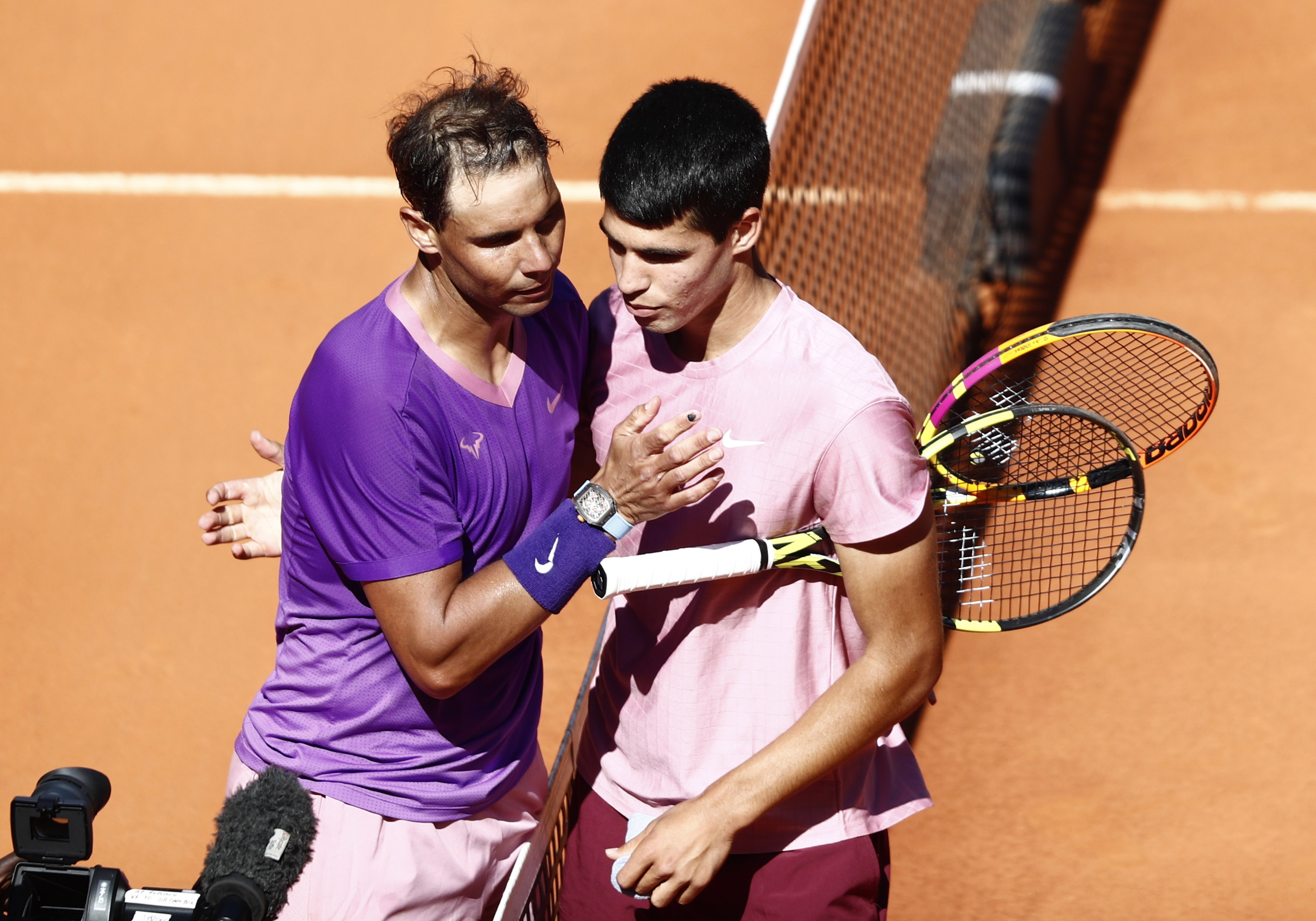 Nadal y Alcaraz se volverán a enfrentar en Indian wells (REUTERS/Sergio Perez)