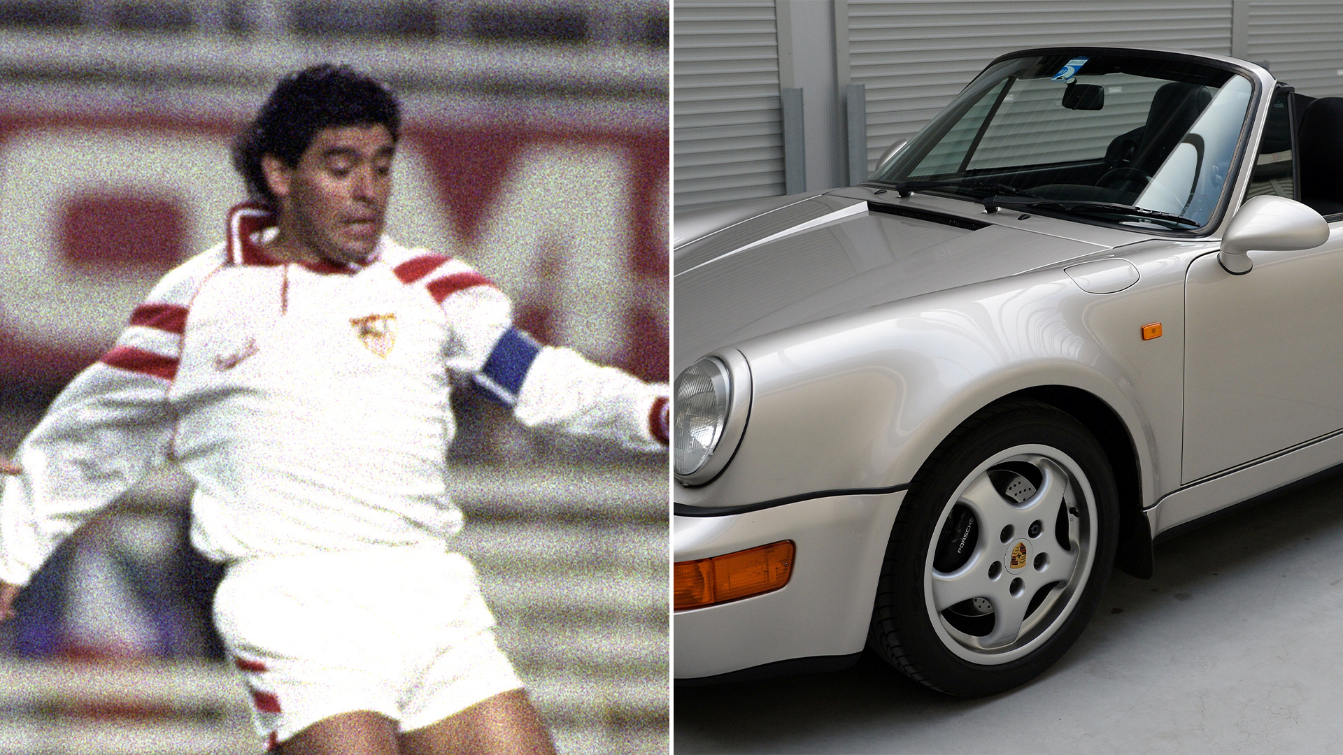El coche que usó Maradona durante su estadía en Sevilla en el 92 se subastó en París