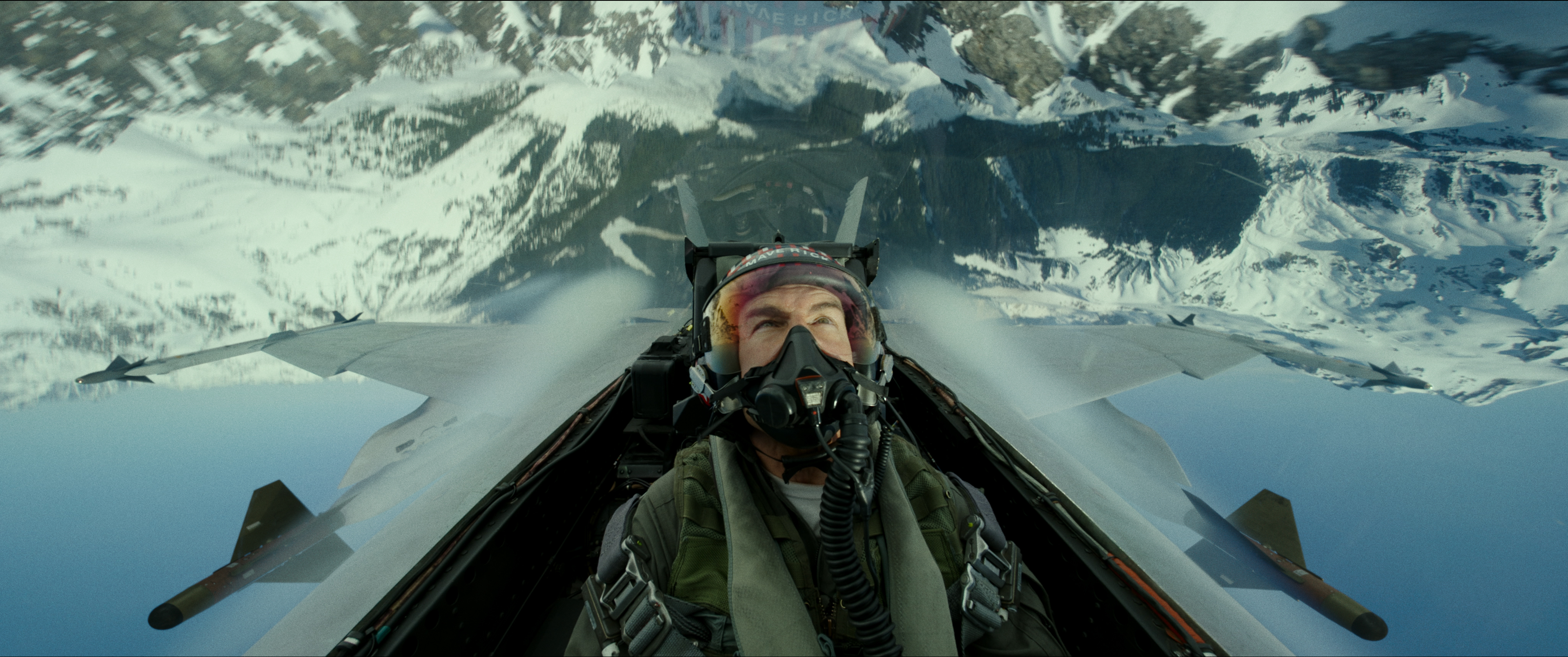 En esta imagen proporcionada por Paramount Pictures Tom Cruise en el papel del Capt. Pete "Maverick" Mitchell en "Top Gun: Maverick". (Paramount Pictures vía AP)