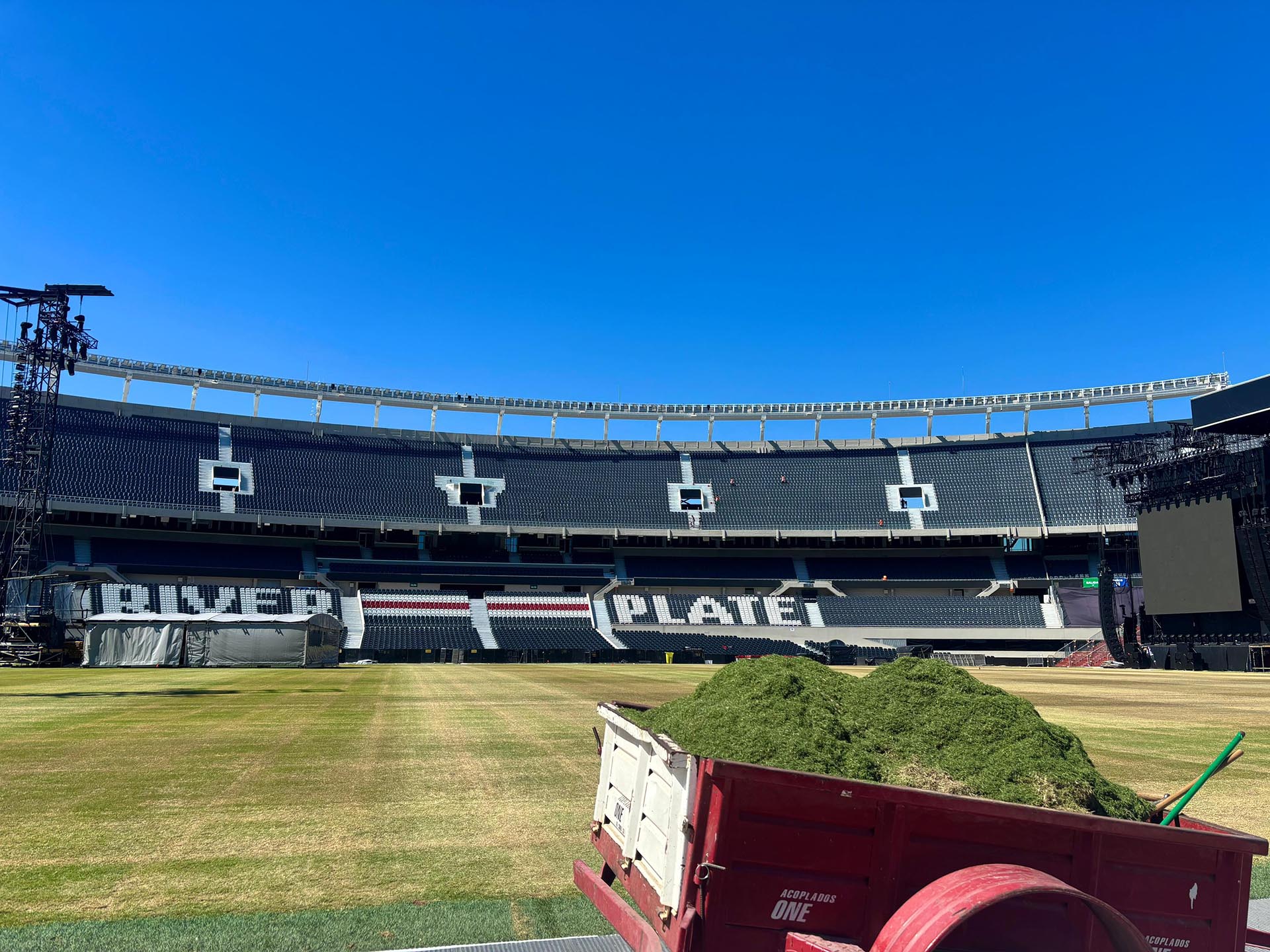 La transformaci&oacute;n que realizar&aacute; River Plate en el c&eacute;sped del Monumental
