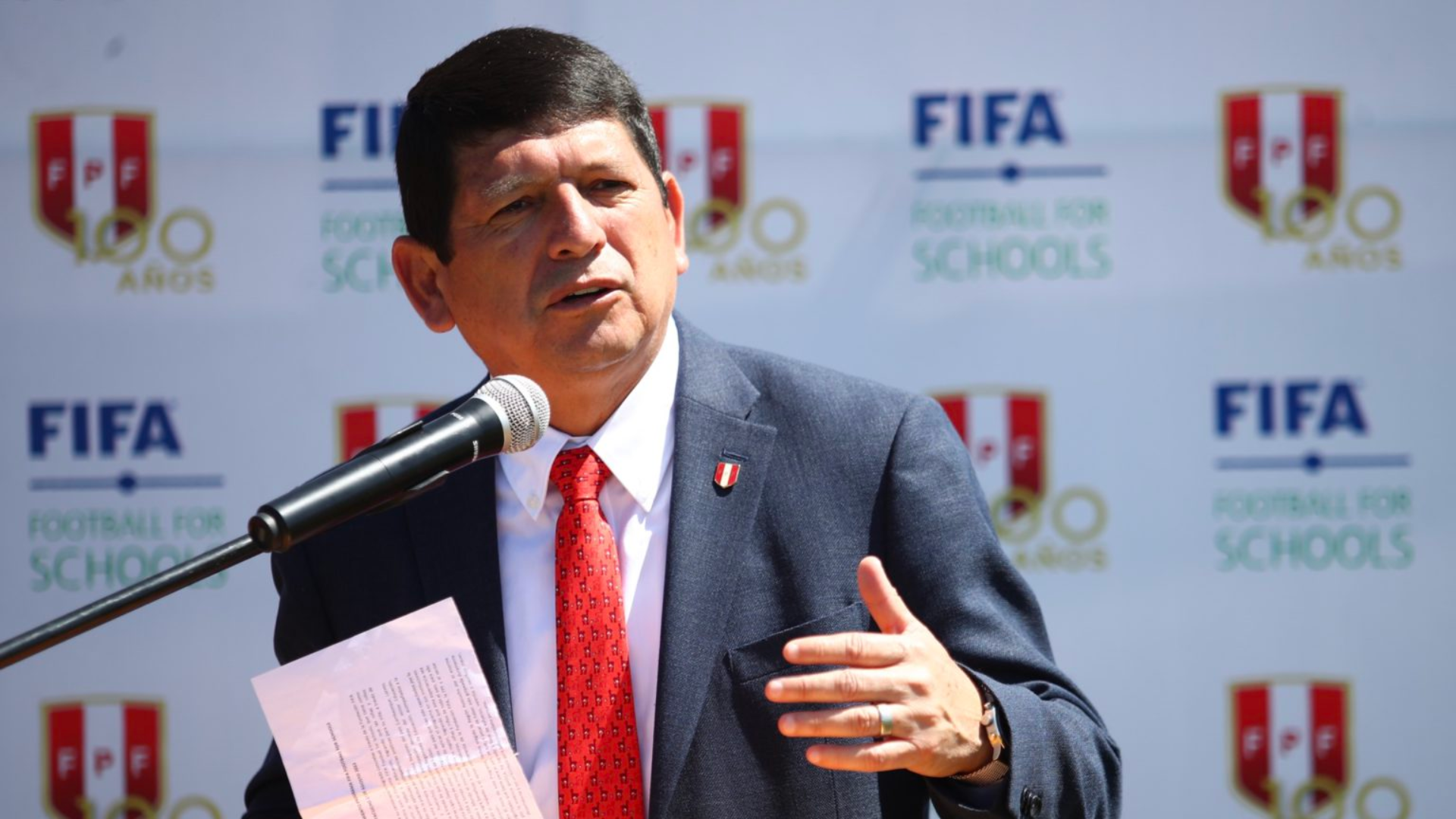 Agustín Lozano habló de las futuras reformas en el fútbol peruano
