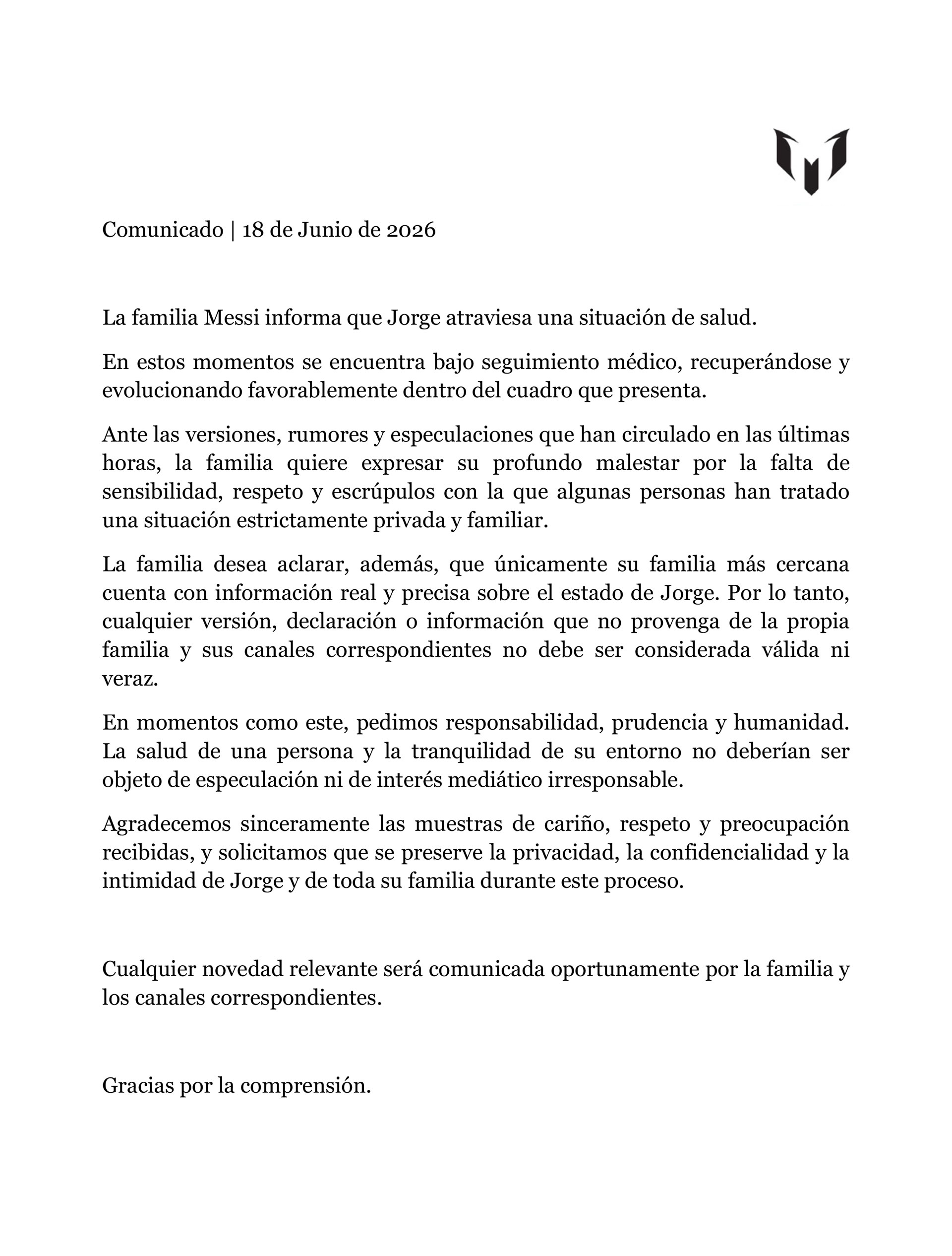EN VIVO: la selecci&oacute;n argentina se entrena con la presencia de Messi a cuatro d&iacute;as de enfrentar a Austria en el Mundial