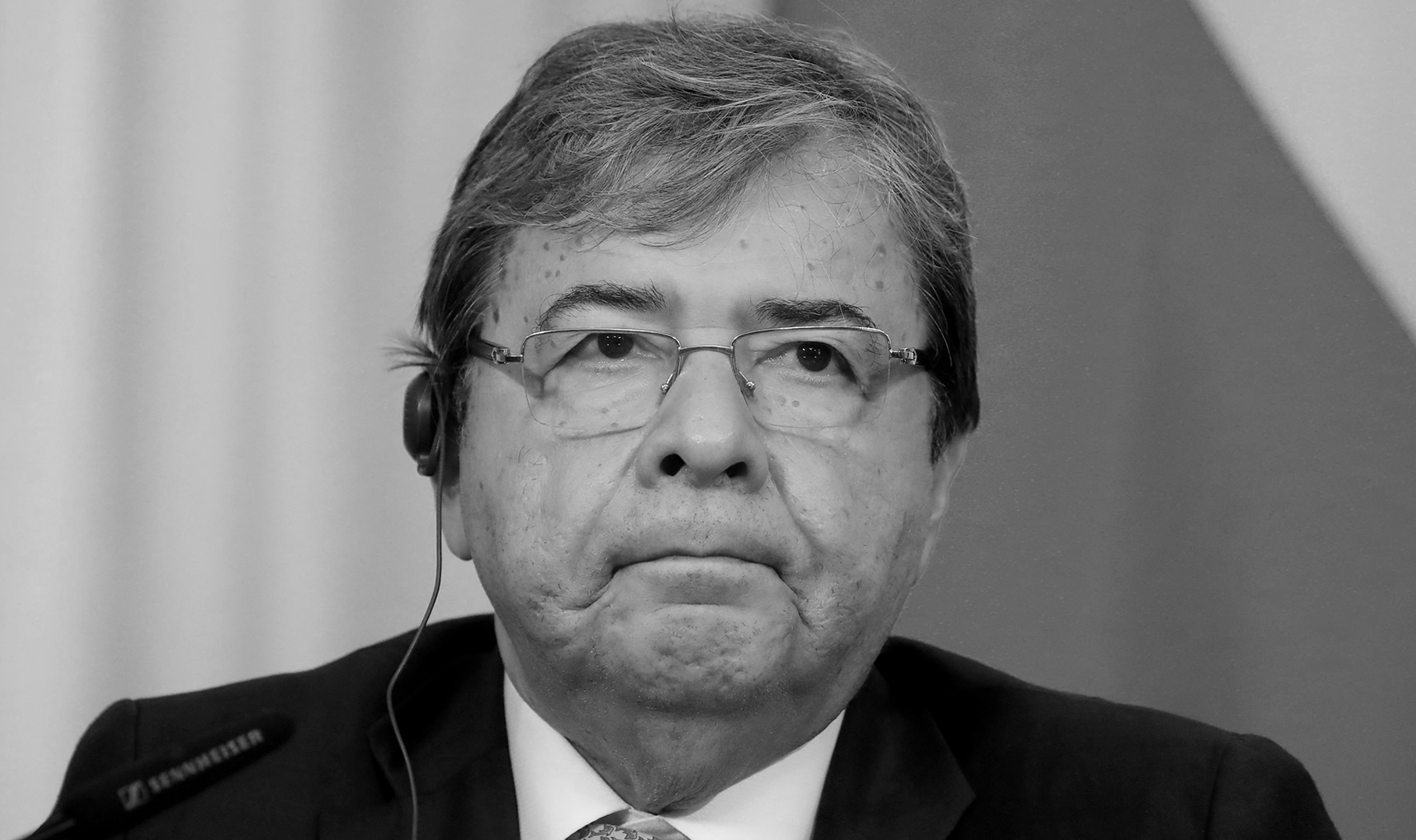 Carlos Holmes Trujillo, abogado y político colombiano (1951-2021) (Crédito Maxim Shemetov/ Reuters)