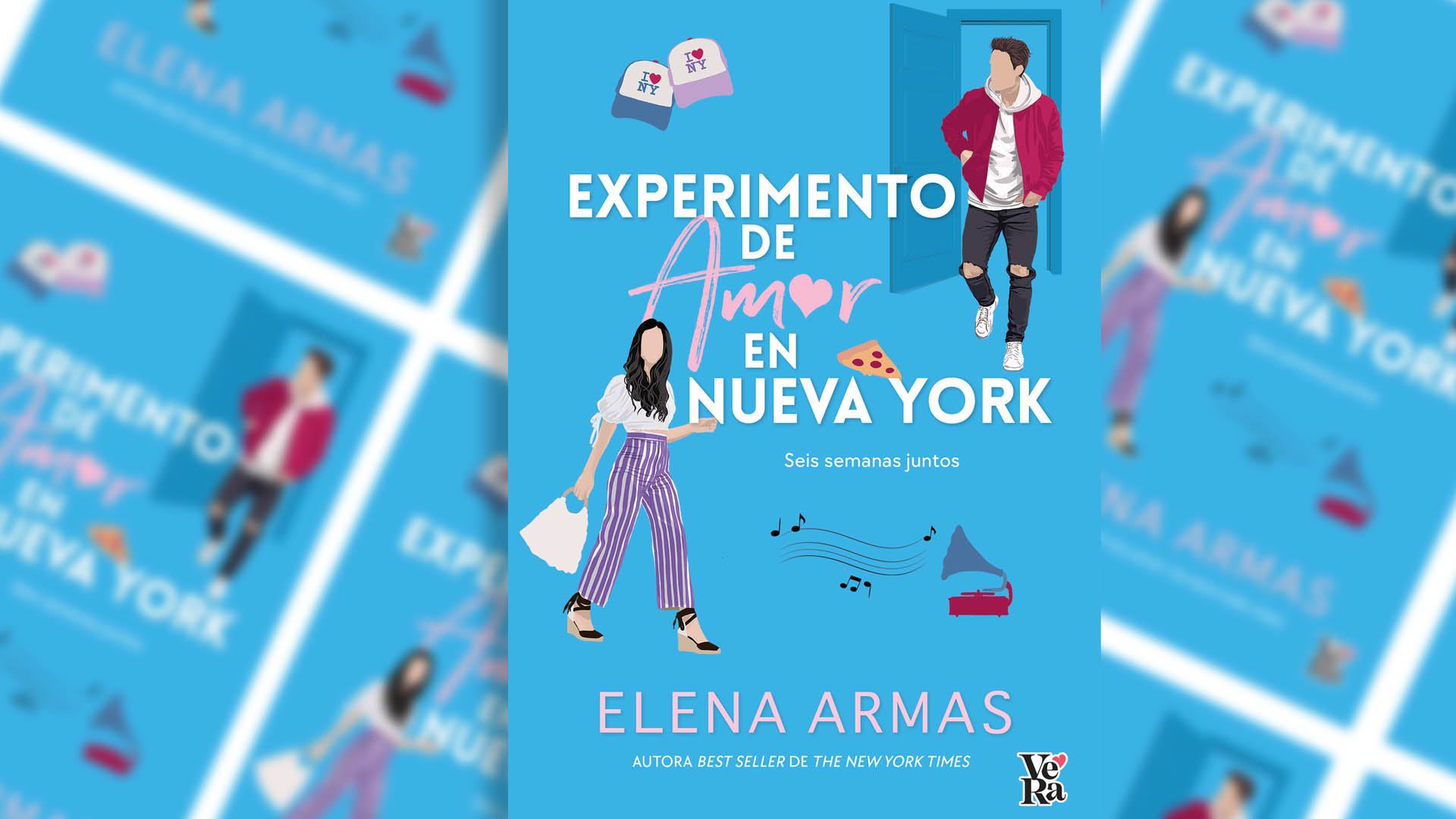Portada de "Experimento de amor en Nueva York", de la española Elena Armas, editado por V&R. 