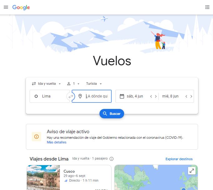 Google incorpora cuatro nuevas herramientas para planificar un viaje. (Foto: Infobae Perú)