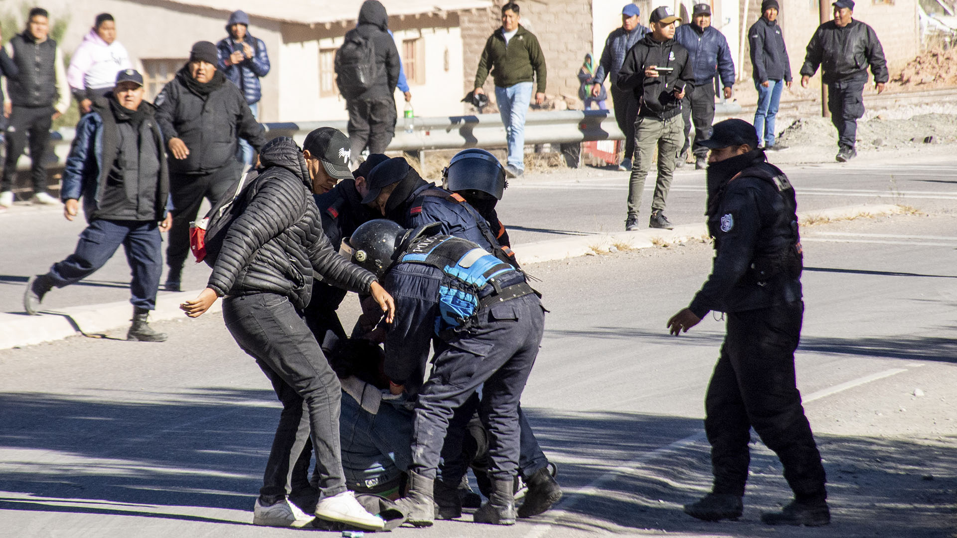 "La prohibición de los cortes de ruta es una convicción”, remarcó Gerardo Morales
(Télam)