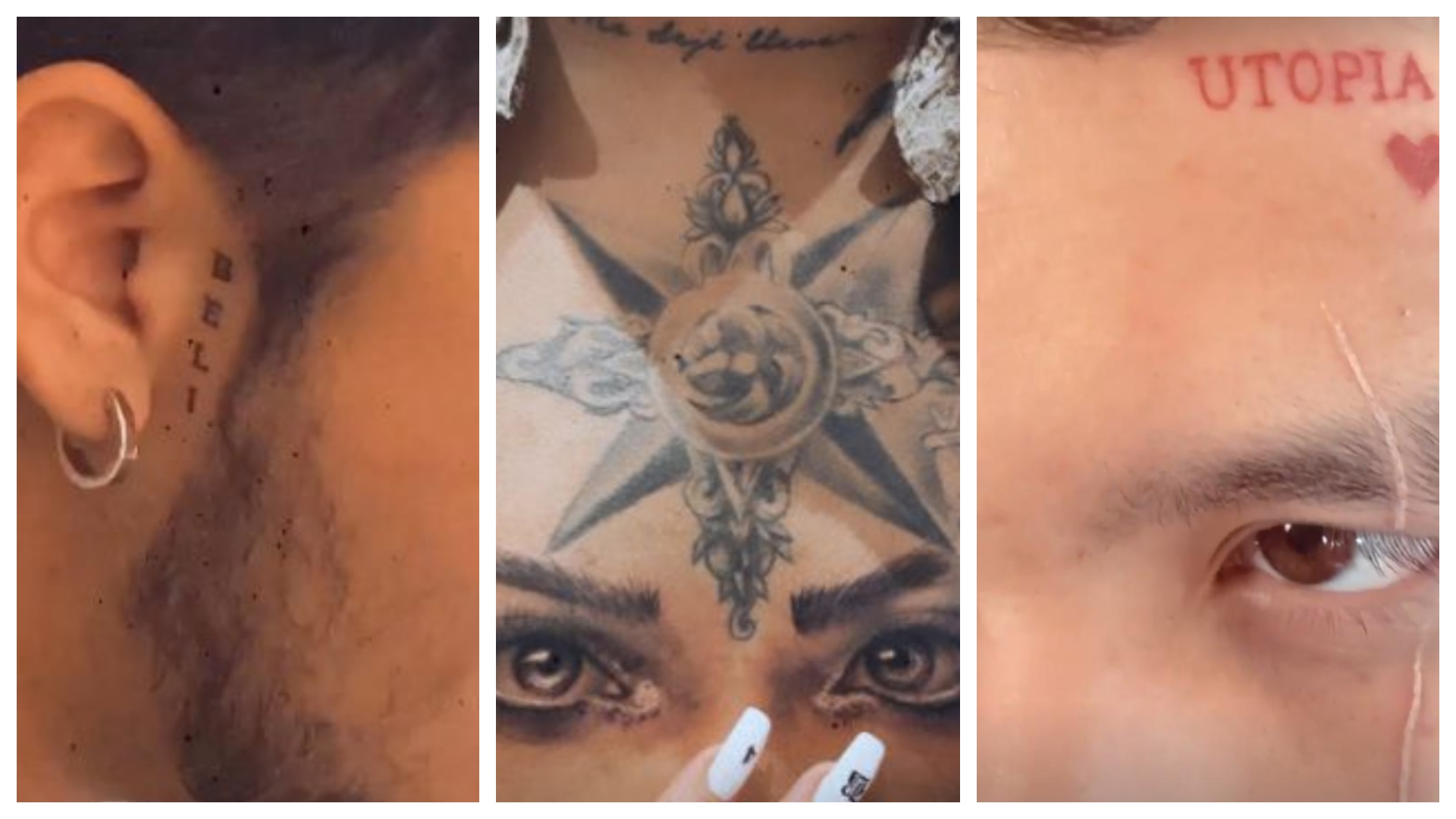 Tatuador hace magia para borrar a Belinda de Nodal
