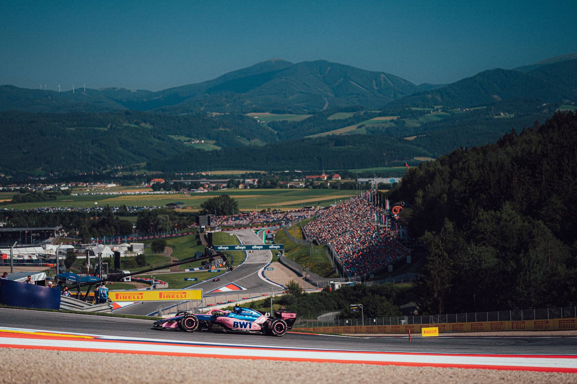 Radiograf&iacute;a de la carrera de Franco Colapinto en el GP de Austria de F1: falta de potencia y sin chances de puntos