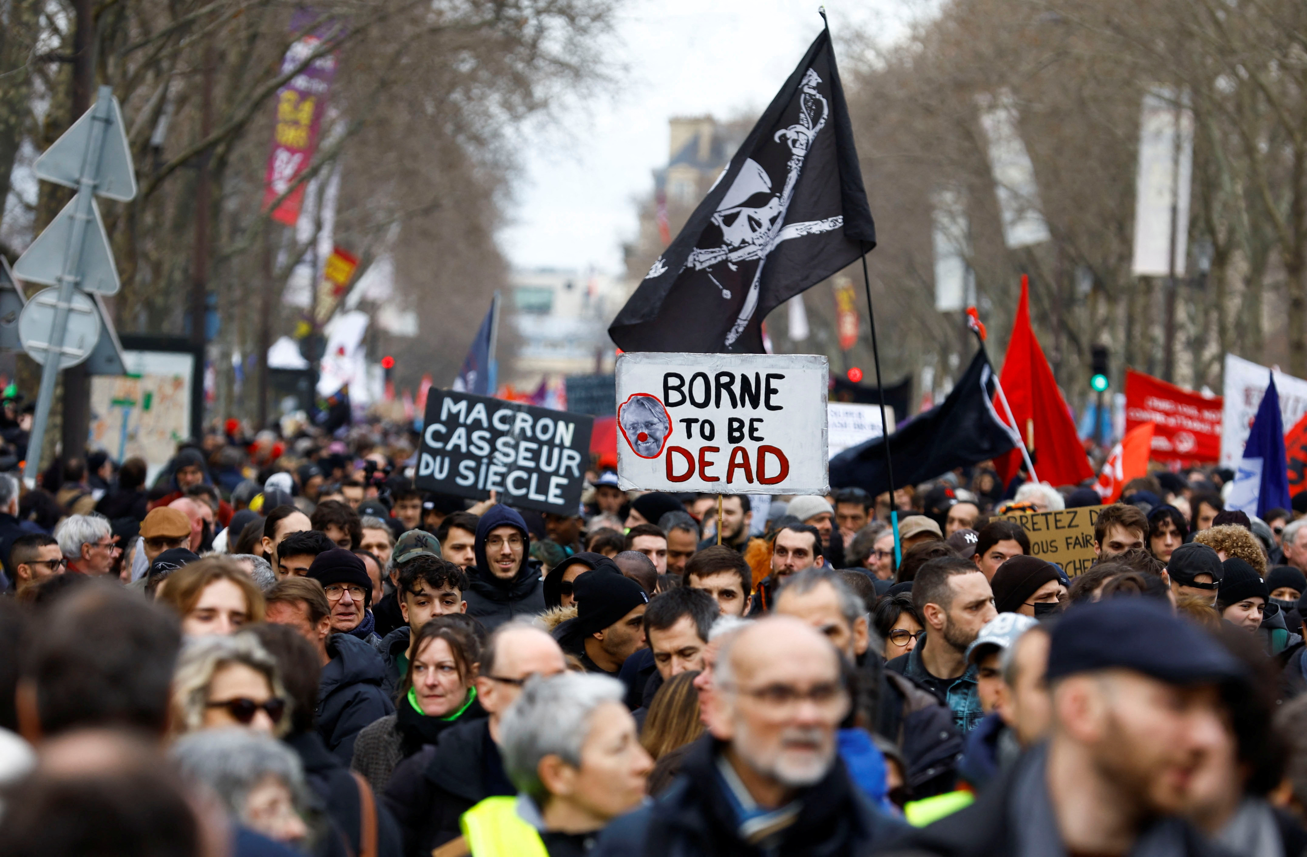 Protesta del miércoles en País (Reuters)