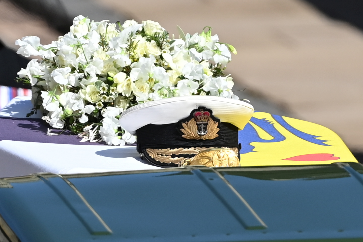 Las emotivas fotos del funeral del príncipe Felipe, duque de Edimburgo -  Infobae