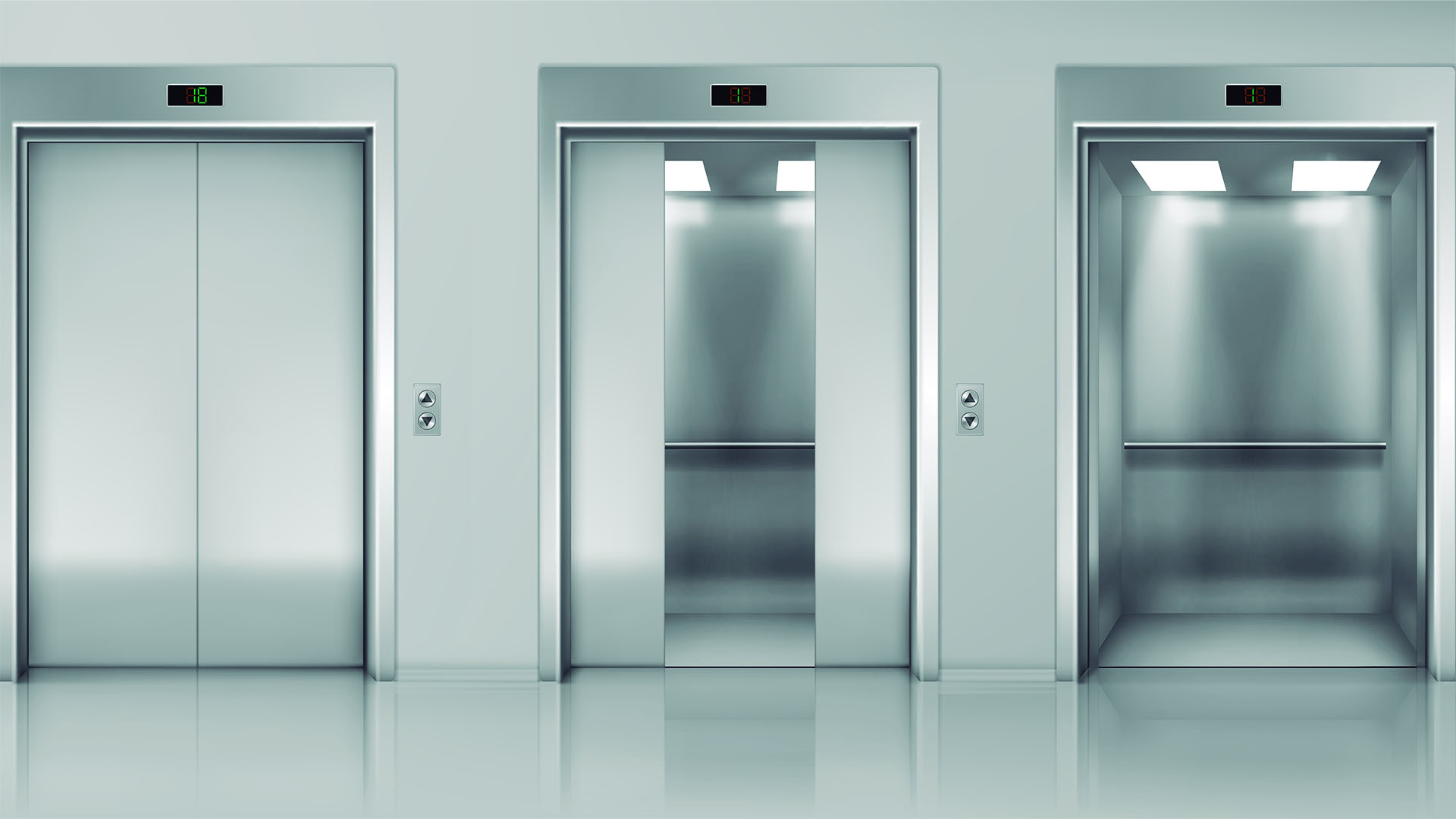 Los ascensores son lugares de alta exposición al virus SARS-CoV-2 (Shutterstock)