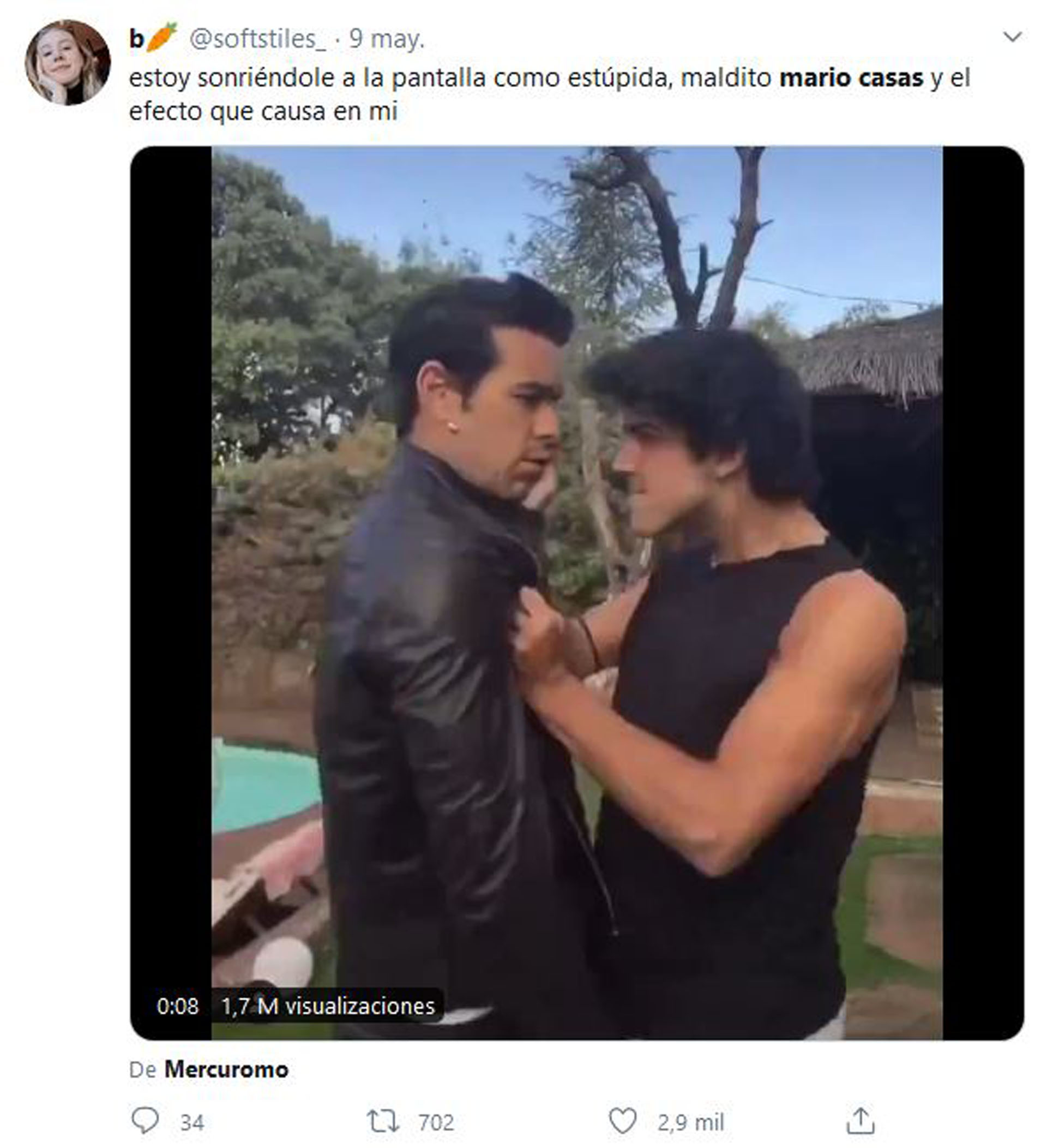 El “twerking” del español Mario Casas que se convirtió en furor en las  redes - Infobae