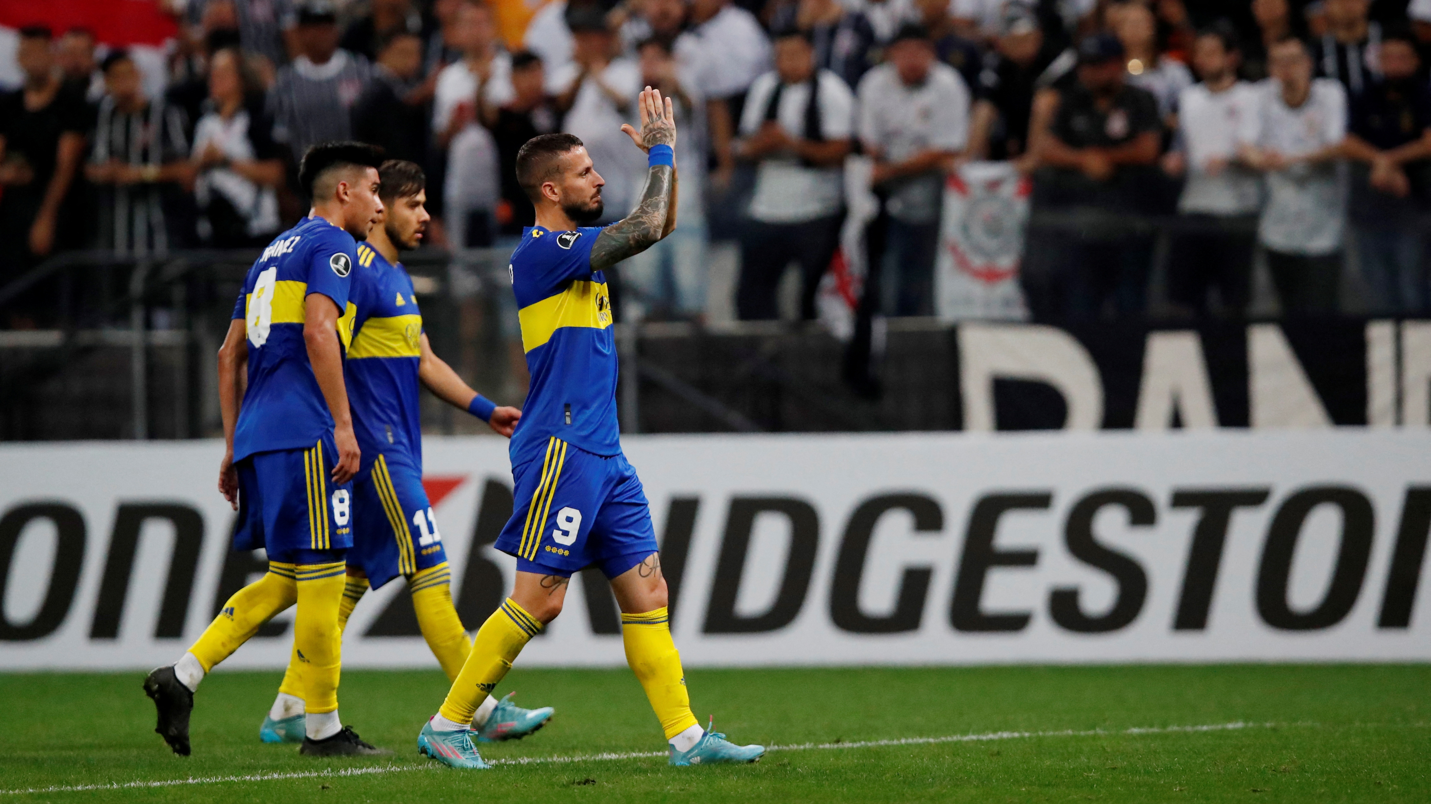 Boca Juniors viene de perder en el Arena Corinthians y complicó su clasificación a los octavos de final de la Copa Libertadores (Reuters)