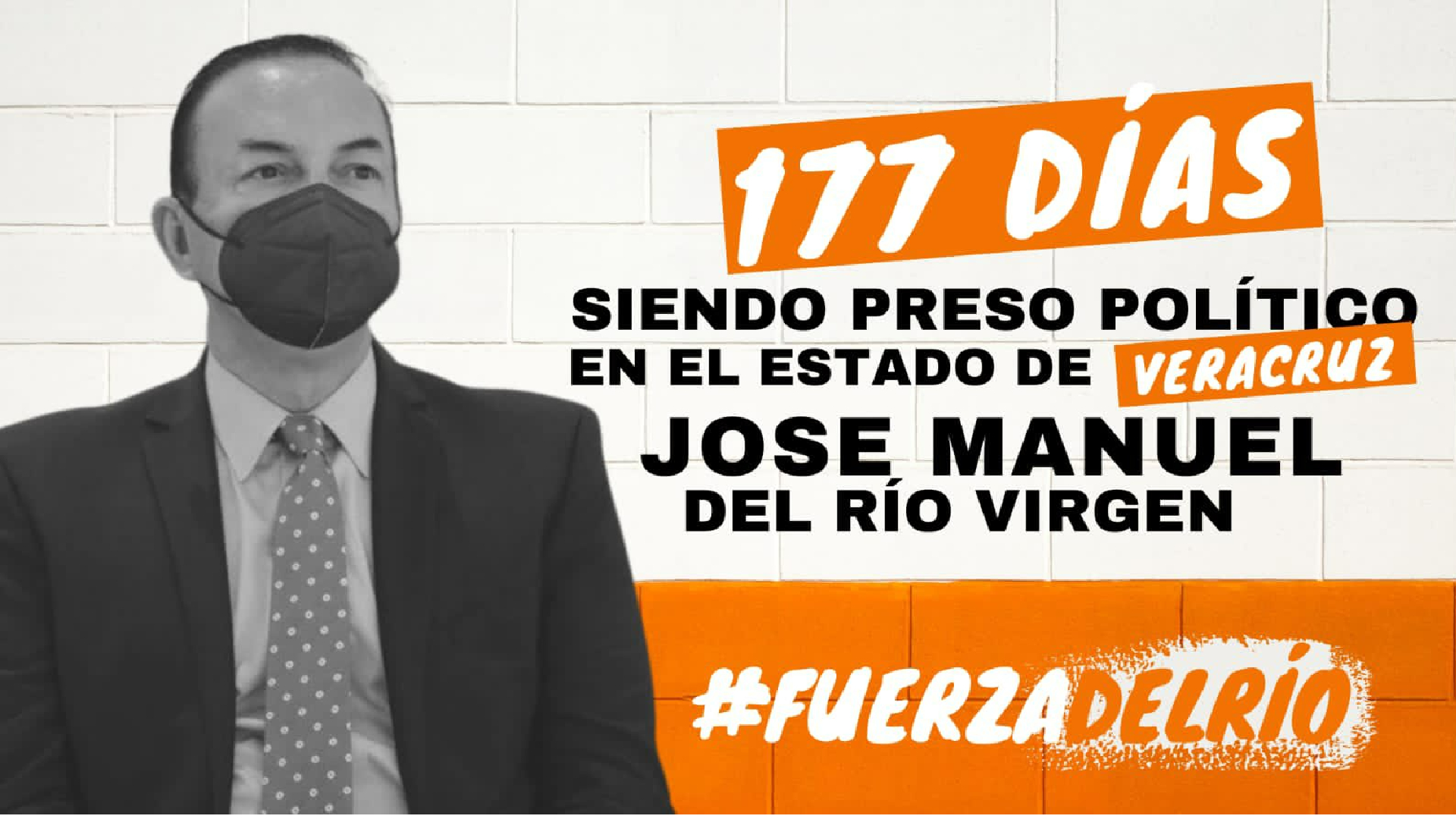 José Manuel del Río Virgen quedará en libertad tras casi seis meses de encarcelamiento (Foto: Twitter / @delriovirgen1)