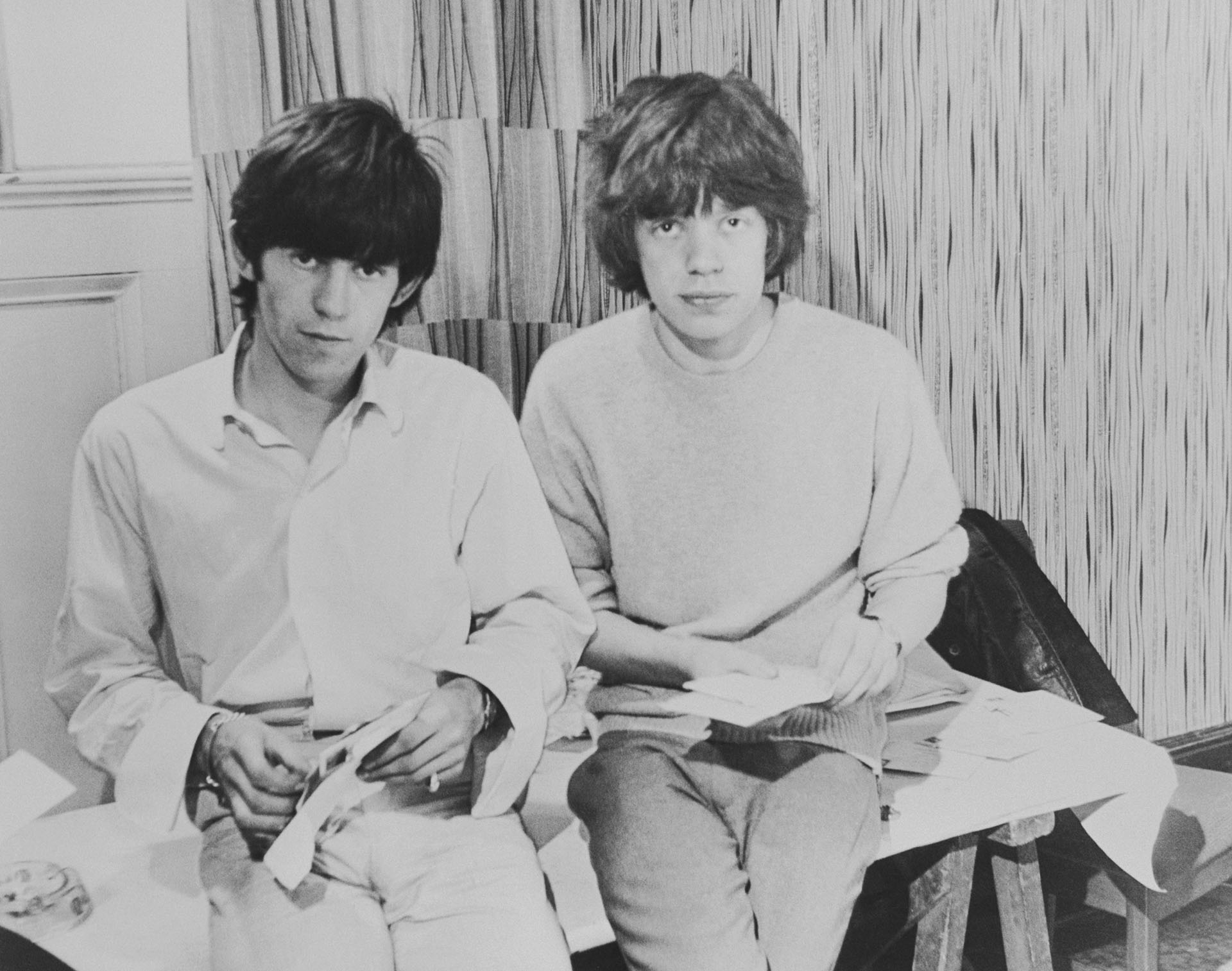 Mick Jagger y Keith Richards conforman una de las más grandes duplas del rock. Las peleas, las chicanas, las diferencias y hasta las indiscreciones de Keith en sus memorias no han logrado separarlos después de 60 años (Keystone Features/Hulton Archive/Getty Images)