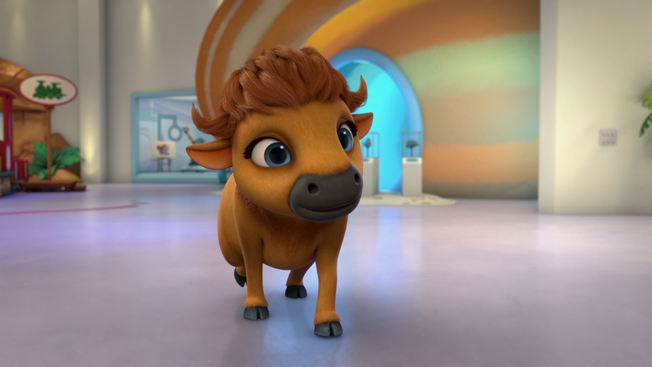 Ridley Jones, la serie infantil de Netflix que tiene entre sus personajes a un bisonte no binario