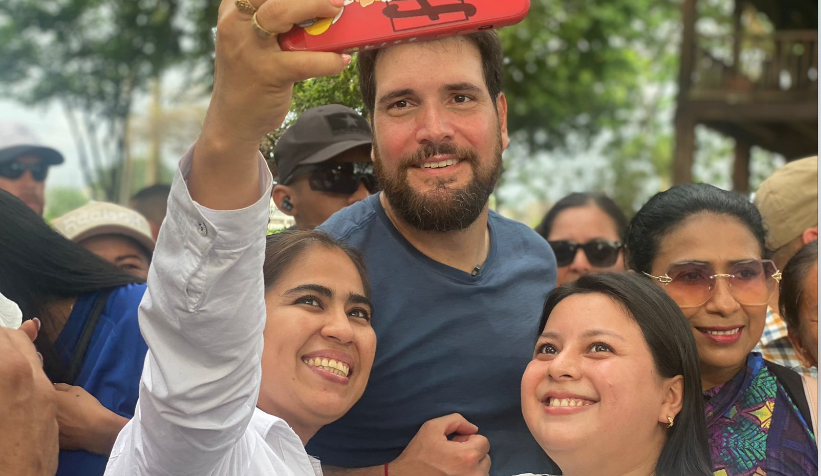 Jan Topic, empresario de 40 años, se postuló para la Presidencia de Ecuador. (Cortesía)