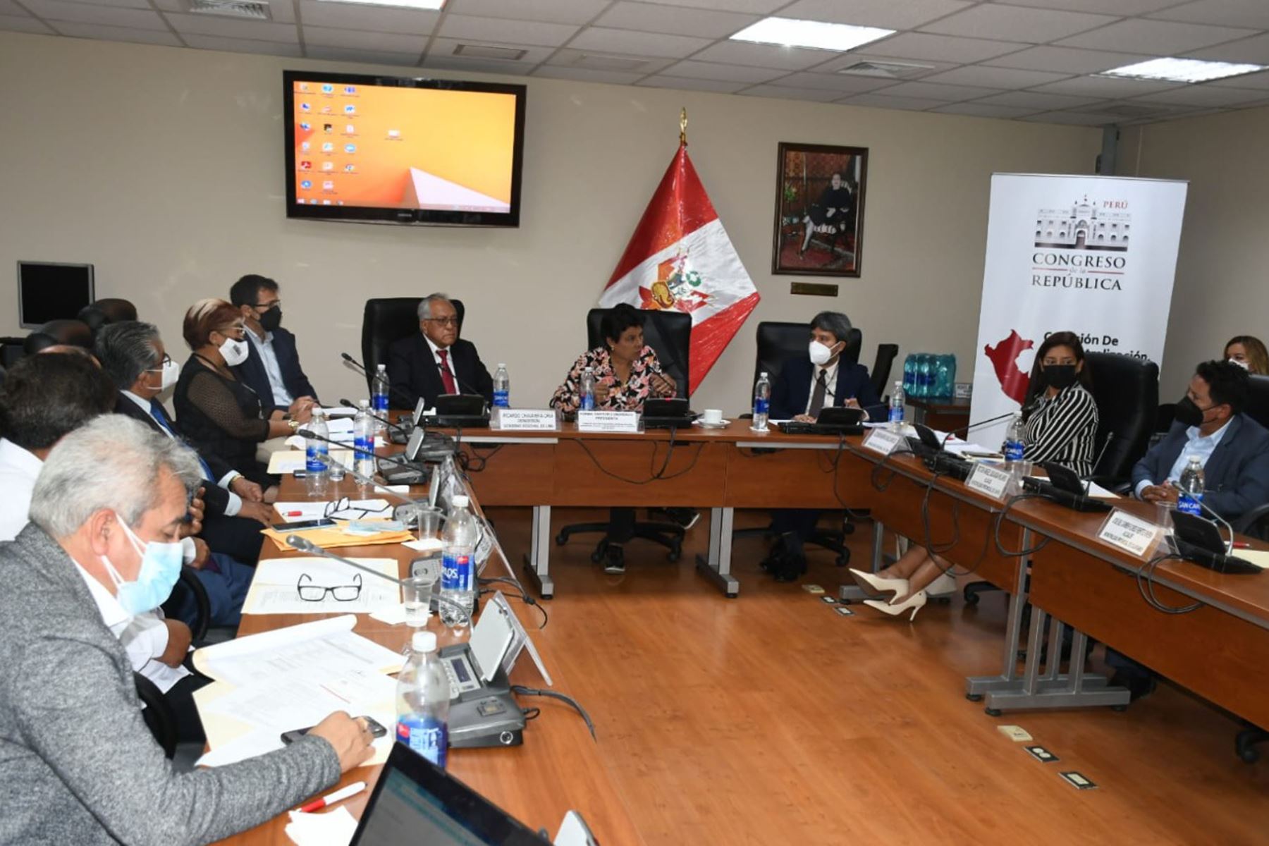 La iniciativa presentada por el congresista de la bancada de Perú Libre, Américo Gonza, fue aprobada por la Comisión de Descentralización. Foto: Andina
