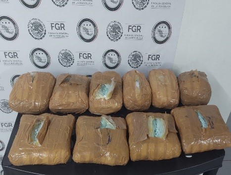El cargamento de opioides sintéticos fue asegurado en el bastión del Cártel de Sinaloa (Foto: FGR)