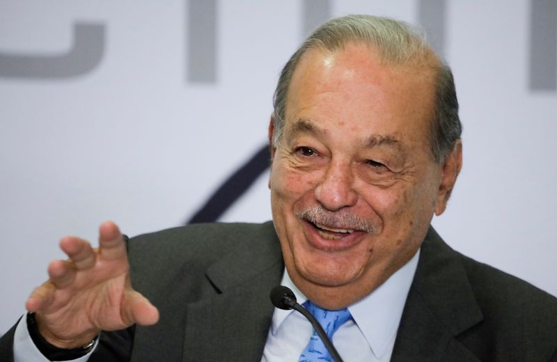 El mexicano Carlos Slim, uno de los hombres más adinerados del mundo, estará presente en la cena de Donald Trump y López Obrador (Foto: REUTERS / Luis Cortes)