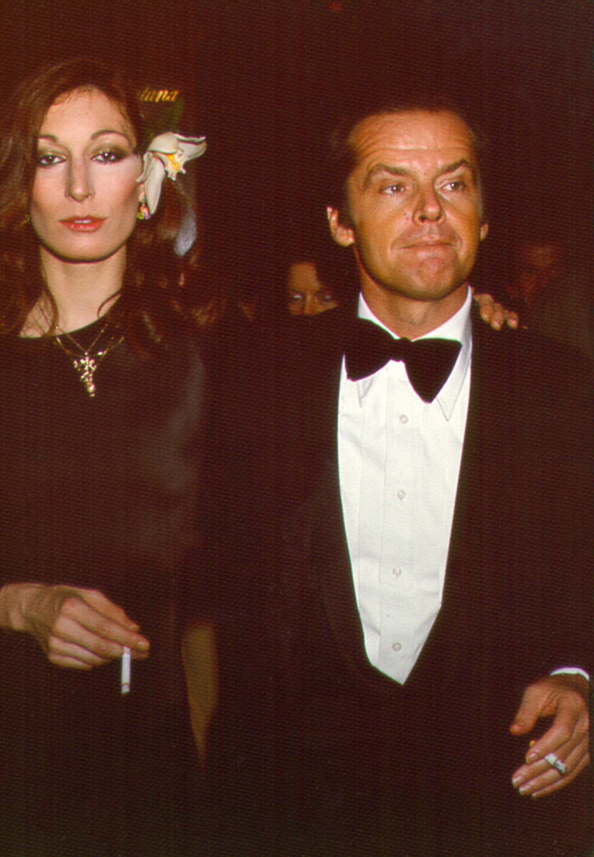 Angelica Houston y Jack Nicholson alrededor de 1970, cuando eran la pareja más glamorosa de Hollywood  Photo by Michael Ochs Archives/Getty Images