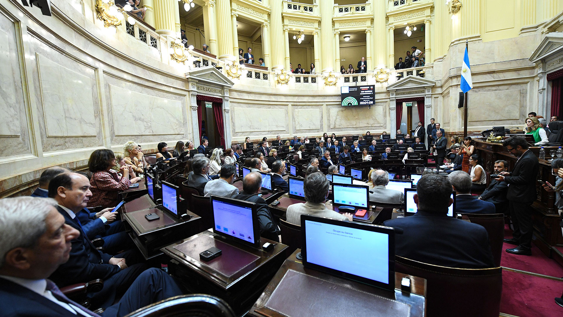 Sin acuerdo entre el oficialismo y la oposición, corre riesgo la sesión convocada para hoy en el Senado