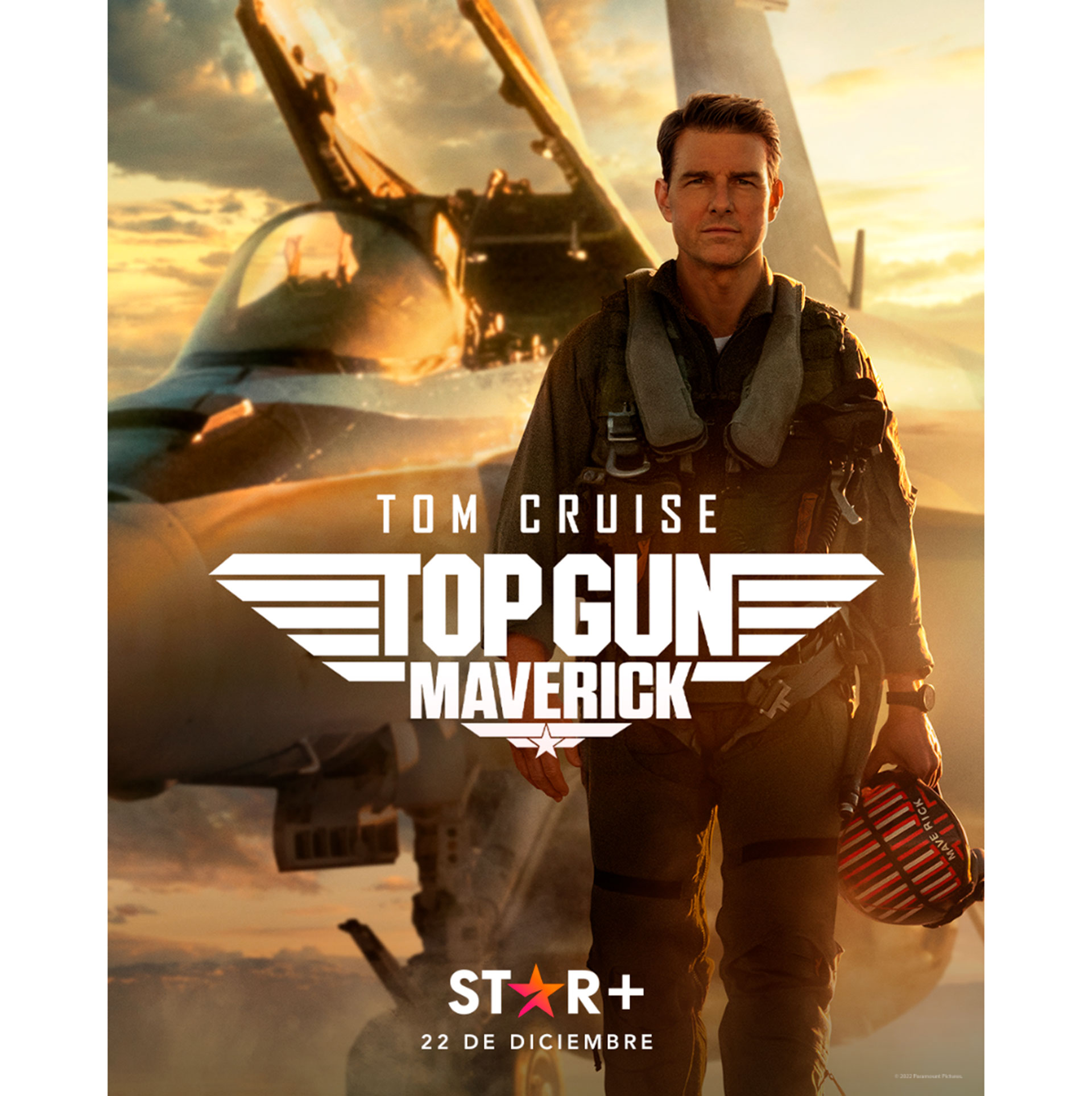 Top Gun: Maverick fue una de las películas más vistas del 2022. (Star+)