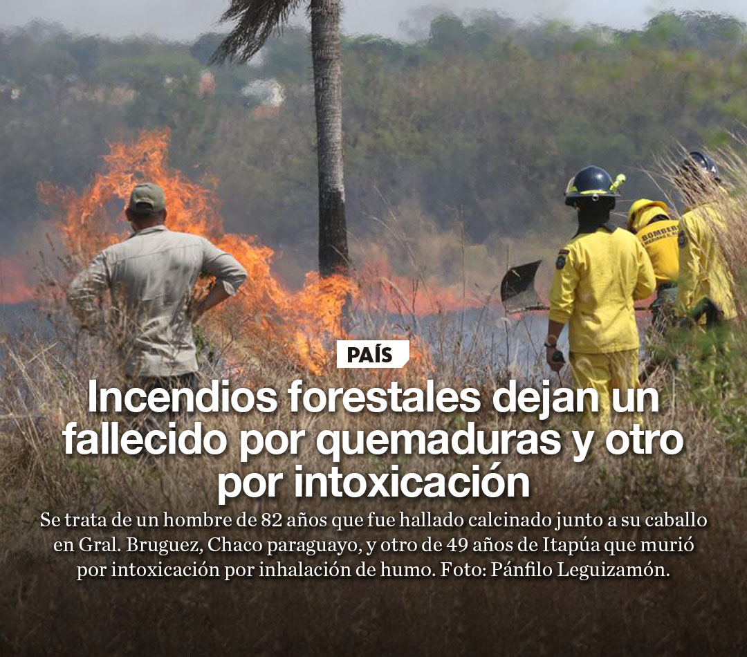 La Naci n Incendios forestales dejan un fallecido por quemaduras