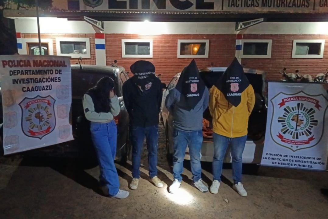 Estos son los detenidos.
