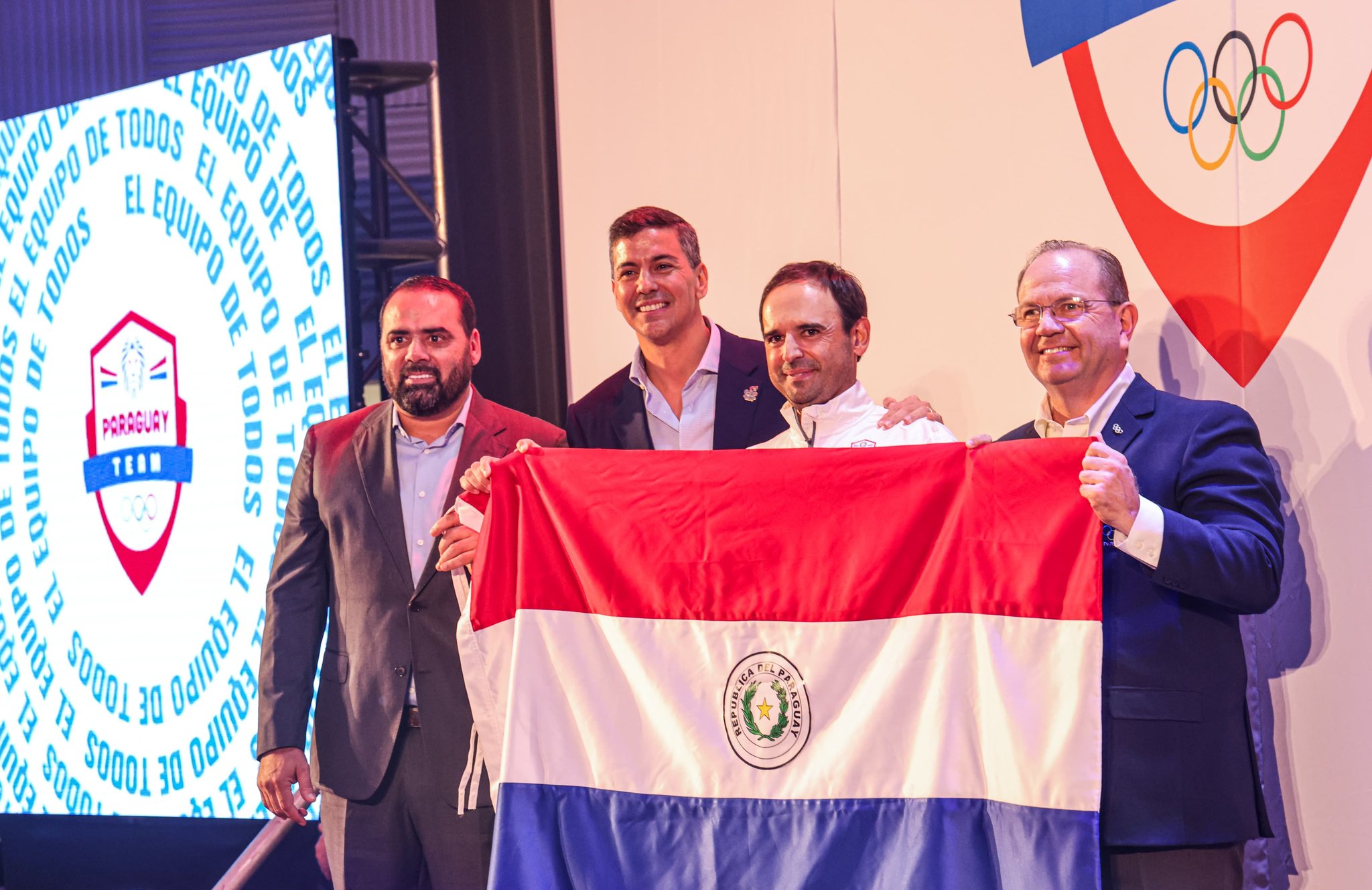 Peña ratifica su compromiso con promocionar e invertir por el deporte paraguayo