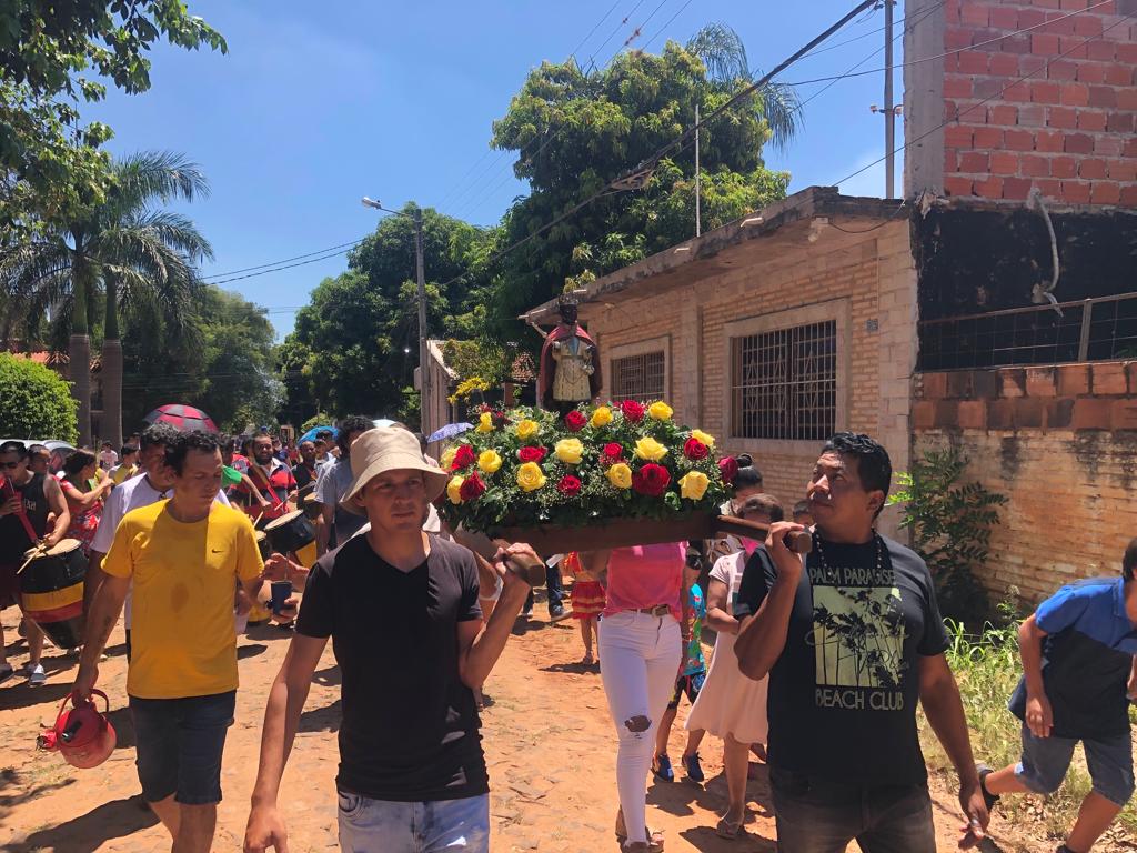 Procesión en honor a San Baltazar. Foto: Gentileza