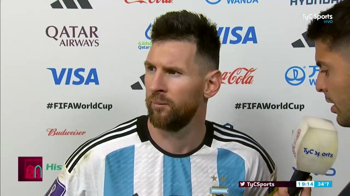 La Nación / Messi en modo enfadado: “¿Qué mirás, bobo?”